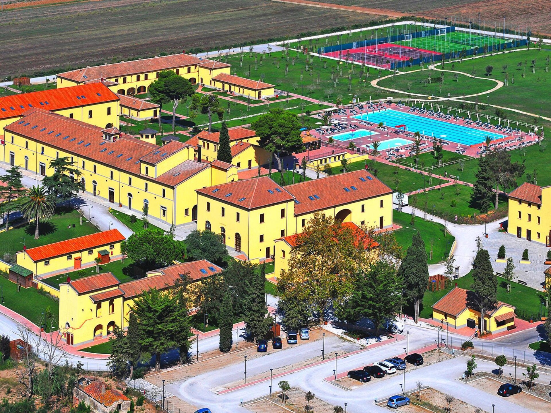 Toscaans loftappartement voor 5 op vakantiepark met olympisch zwembad - foto 17