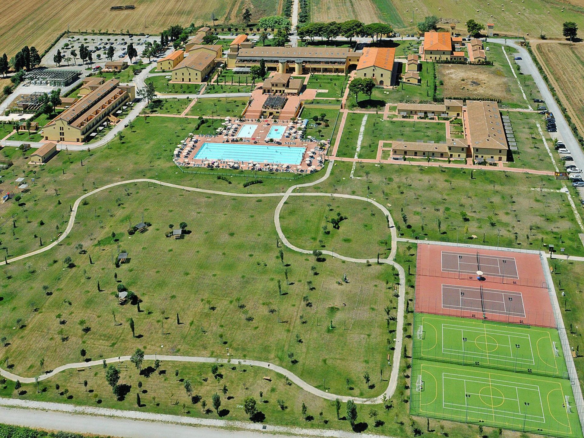 Toscaans loftappartement voor 5 op vakantiepark met olympisch zwembad - foto 22