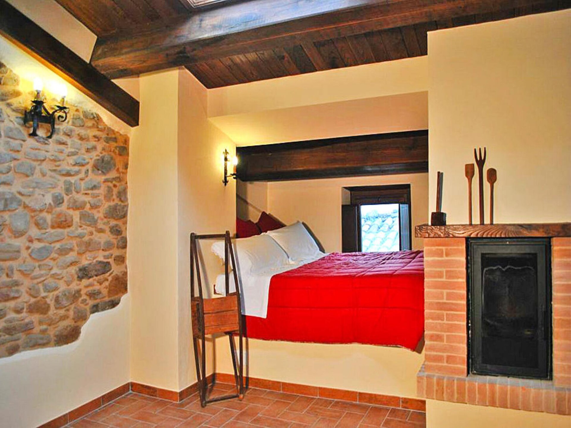 Agriturismo La Filomena: Authentiek appartement in Monti Sibillini, 4 pers. - foto 4