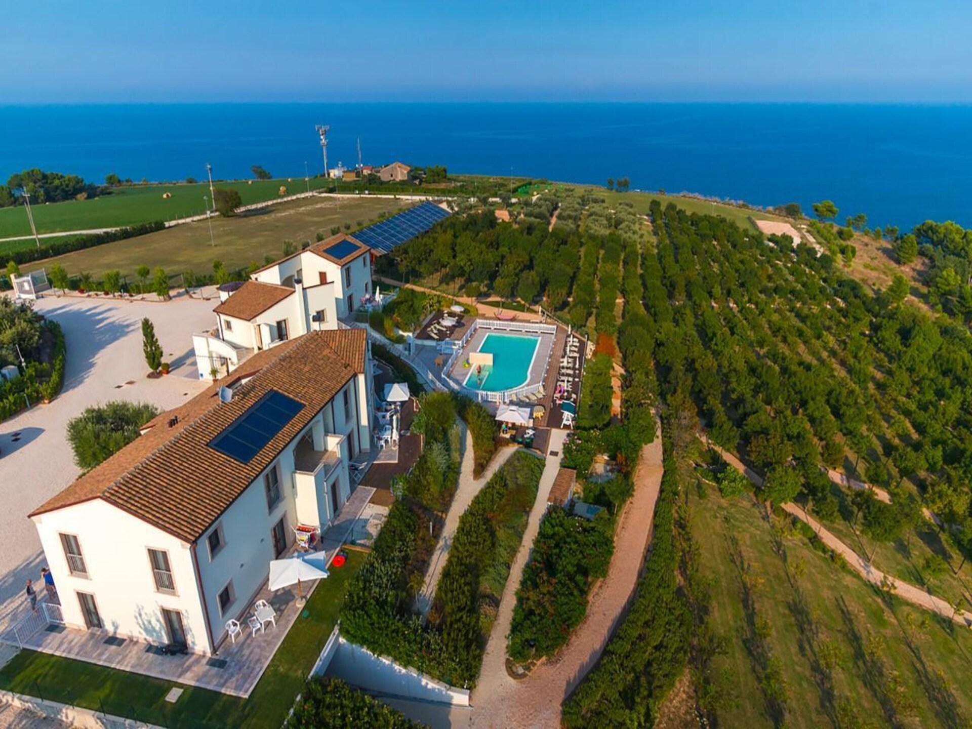 Appartement op eco-vakantiepark Contea dei Ciliegi met zeezicht in Pedaso - foto 15