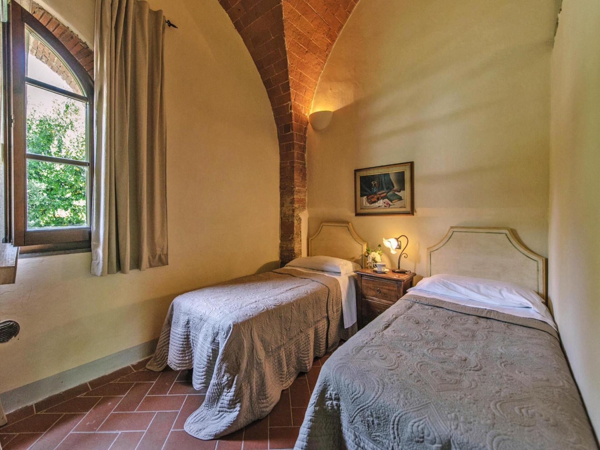 Authentiek Toscaans appartement op 18e-eeuws landgoed met zwembad - foto 14