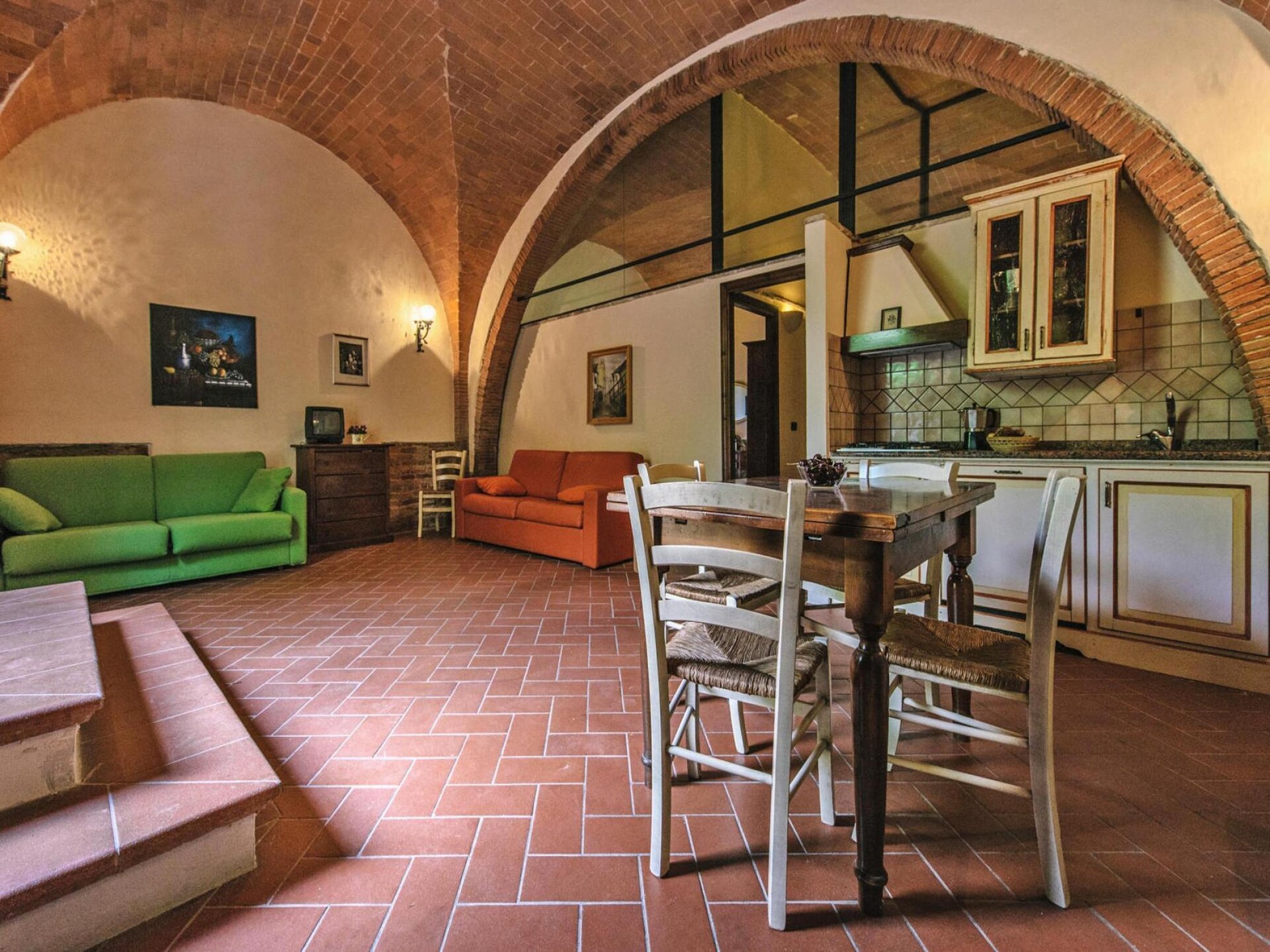 Authentiek Toscaans appartement op 18e-eeuws landgoed met zwembad - foto 17
