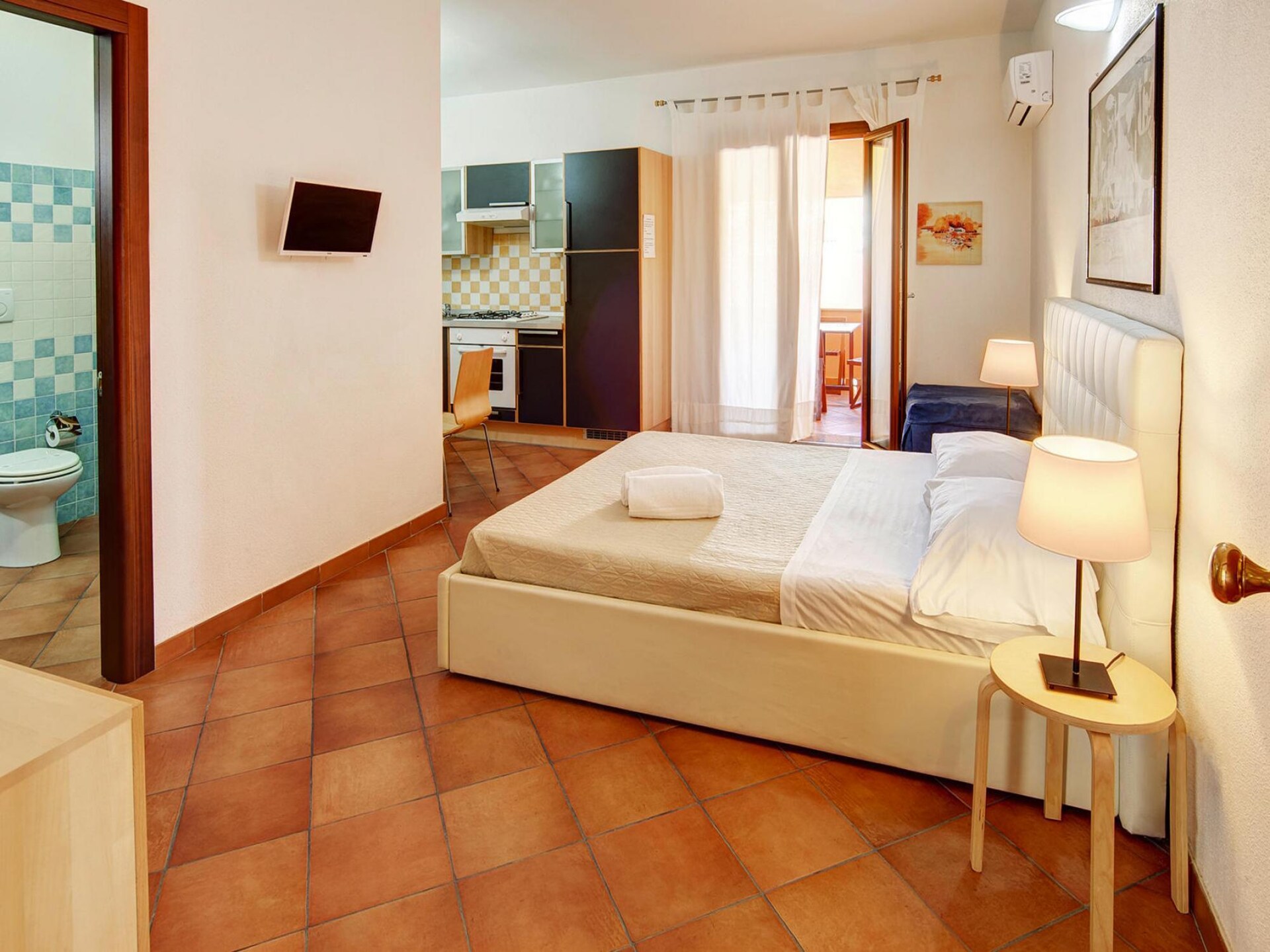 Knus appartement voor 5 in Santa Teresa Gallura, 800m van strand - foto 7