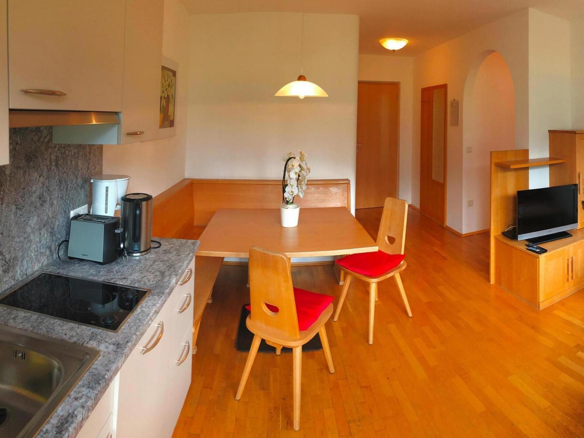Rustiek appartement voor 6 in Latsch met zwembad en bergzicht - foto 8