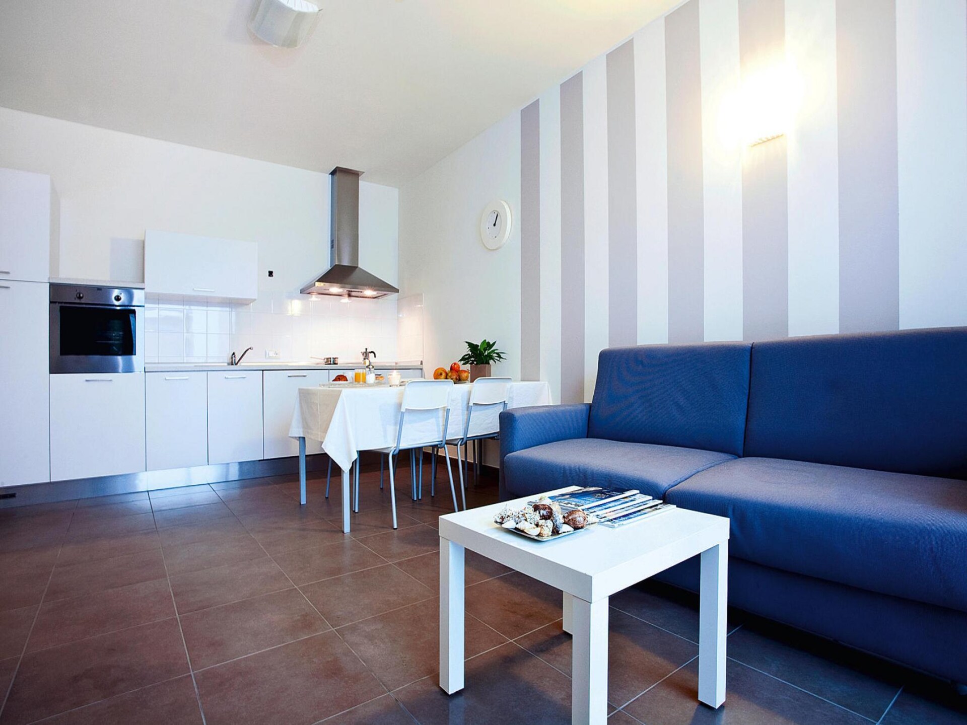Licht appartement voor 5 op een vakantiepark met zwembad, 500m van zee - foto 7