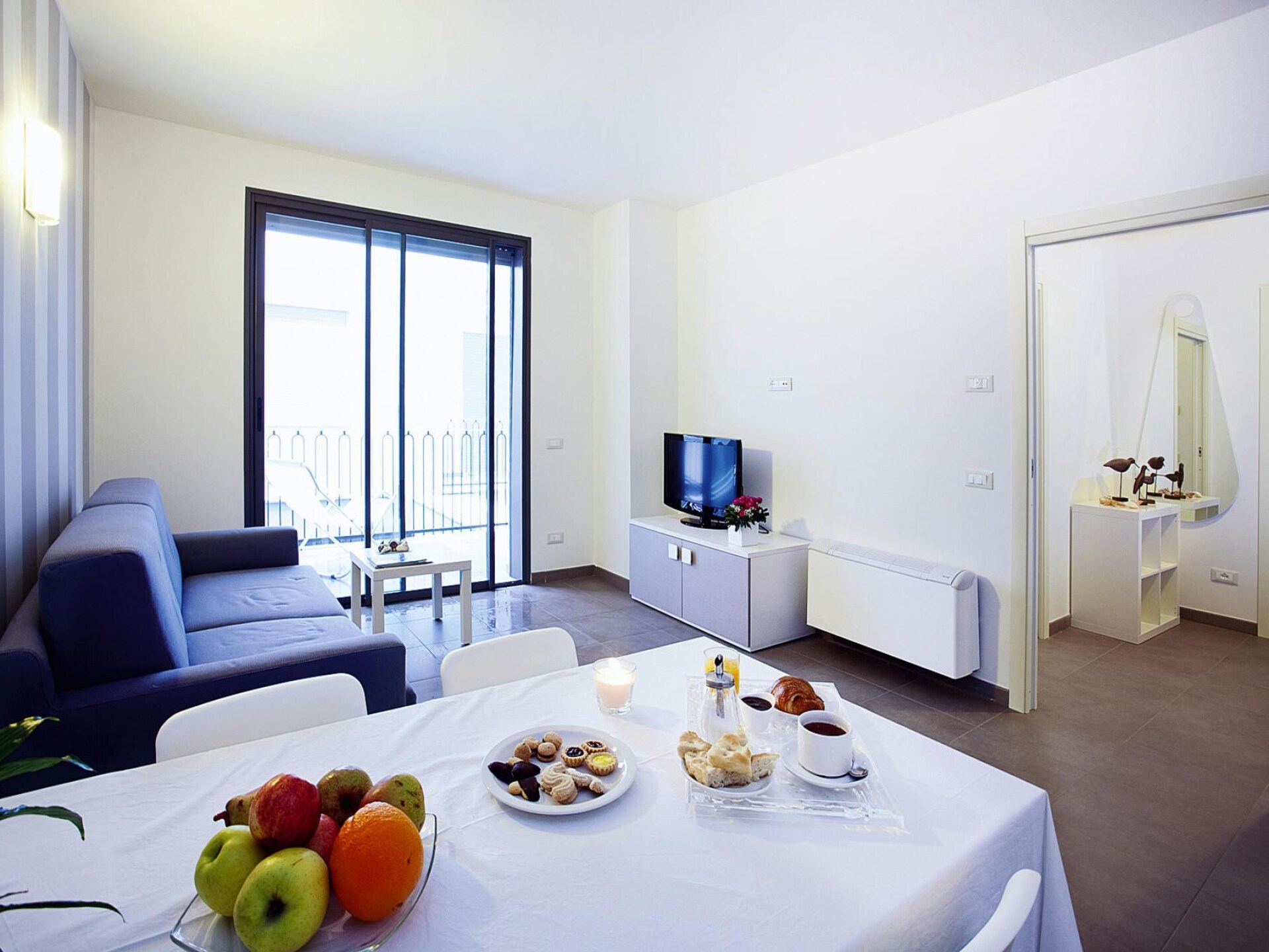 Licht appartement voor 5 op een vakantiepark met zwembad, 500m van zee - foto 8