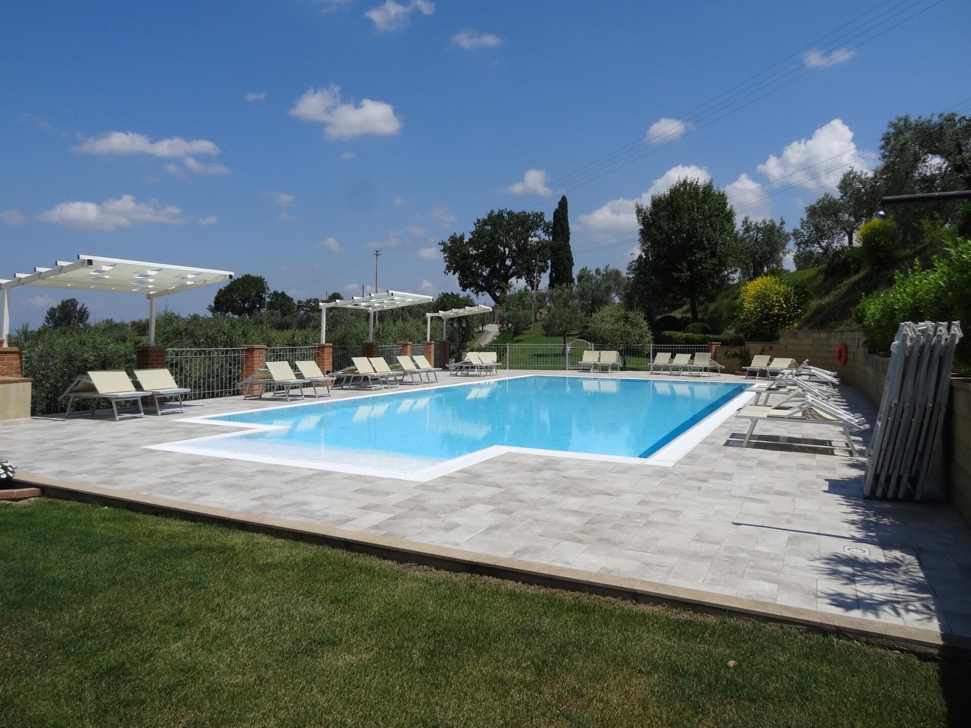 Authentiek Toscaans appartement met panoramisch zwembad nabij Volterra - foto 5