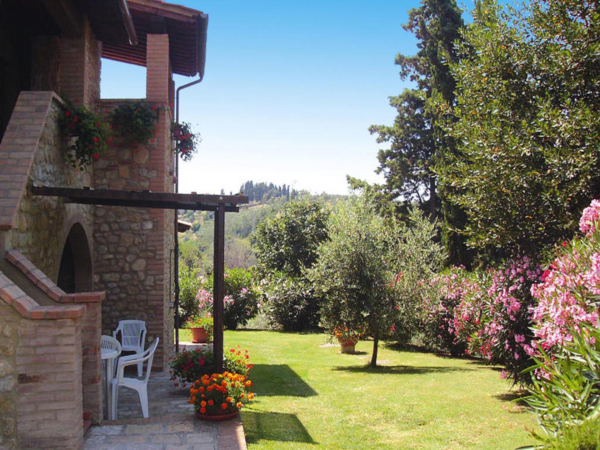 Authentiek Toscaans appartement met panoramisch zwembad nabij Volterra - foto 7