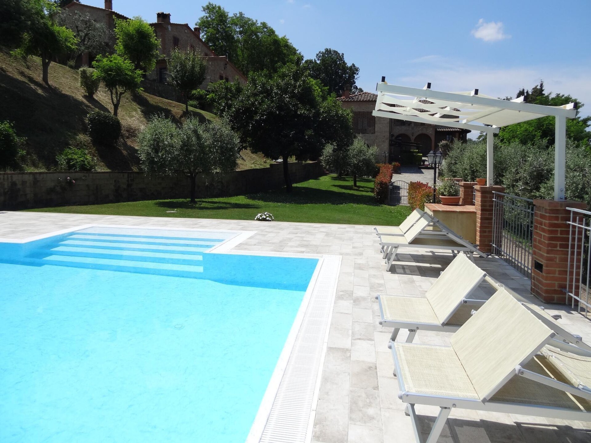 Authentiek Toscaans appartement met panoramisch zwembad nabij Volterra - foto 10