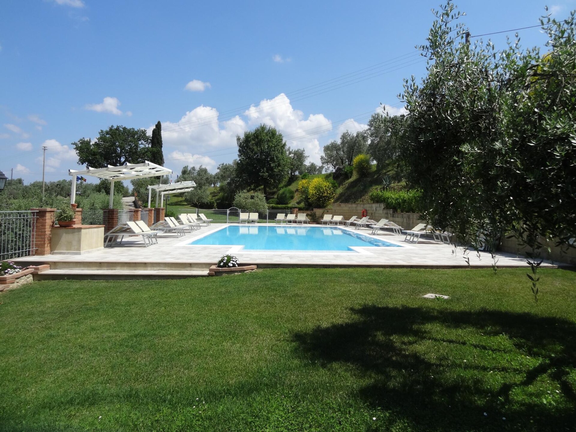 Authentiek Toscaans appartement met panoramisch zwembad nabij Volterra - foto 14