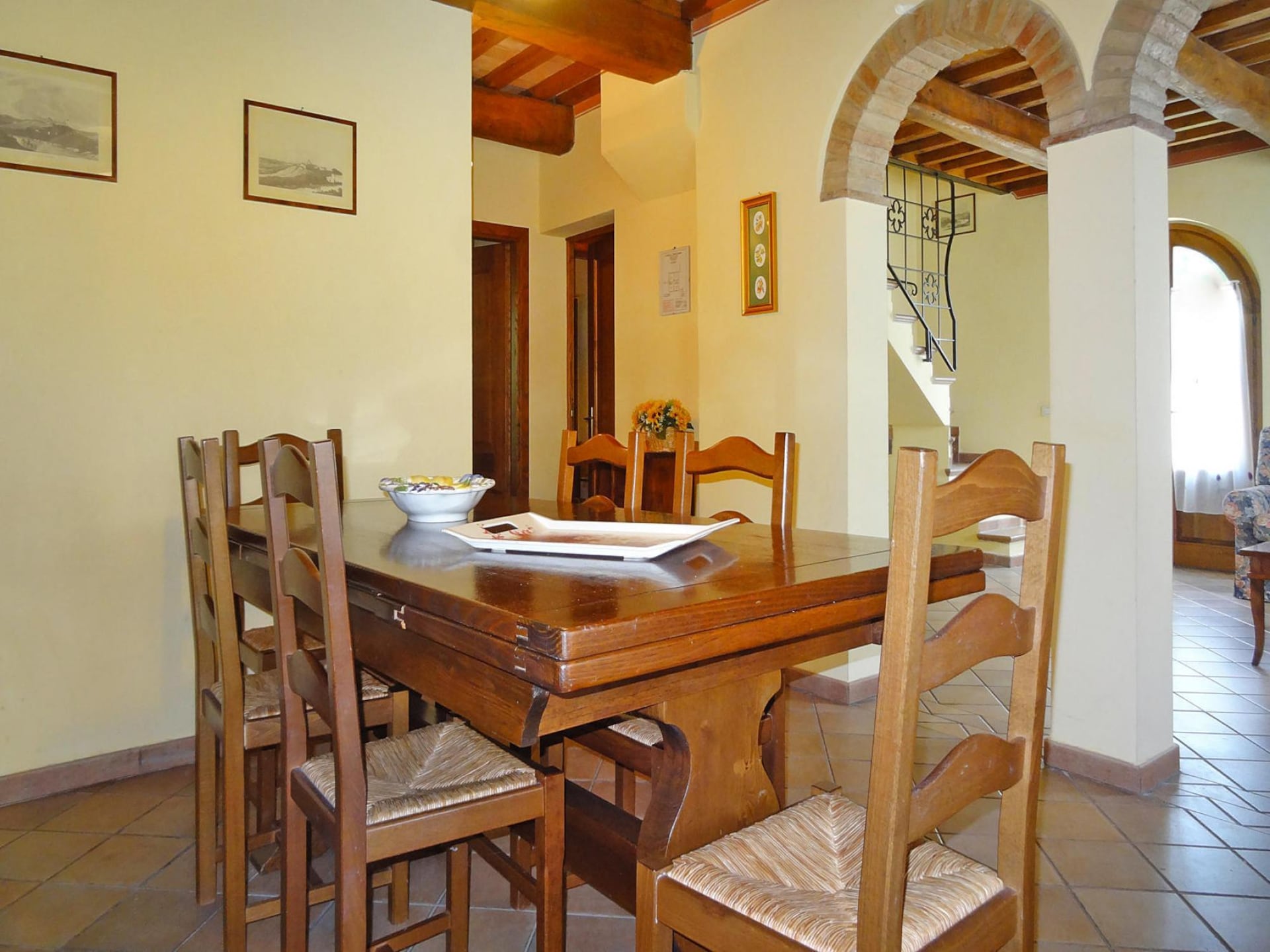 Ruim Toscaans appartement voor 8 personen in Montaione - foto 7