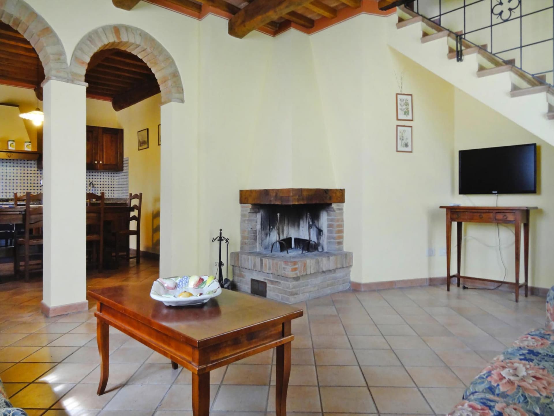 Ruim Toscaans appartement voor 8 personen in Montaione - foto 12