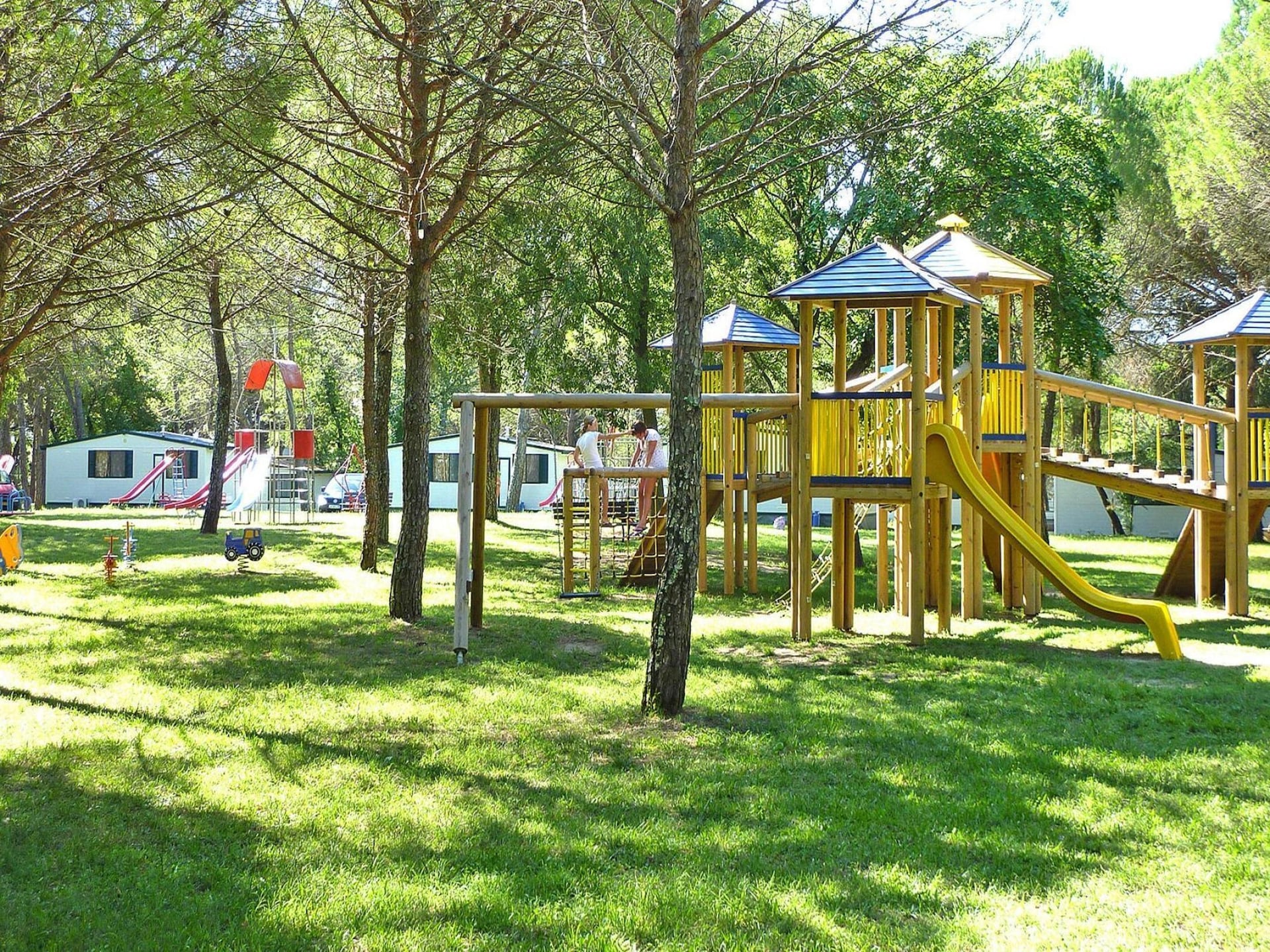 Op 500 m van zee: Comfortabele stacaravan in Belvedere di Aquileia - foto 6