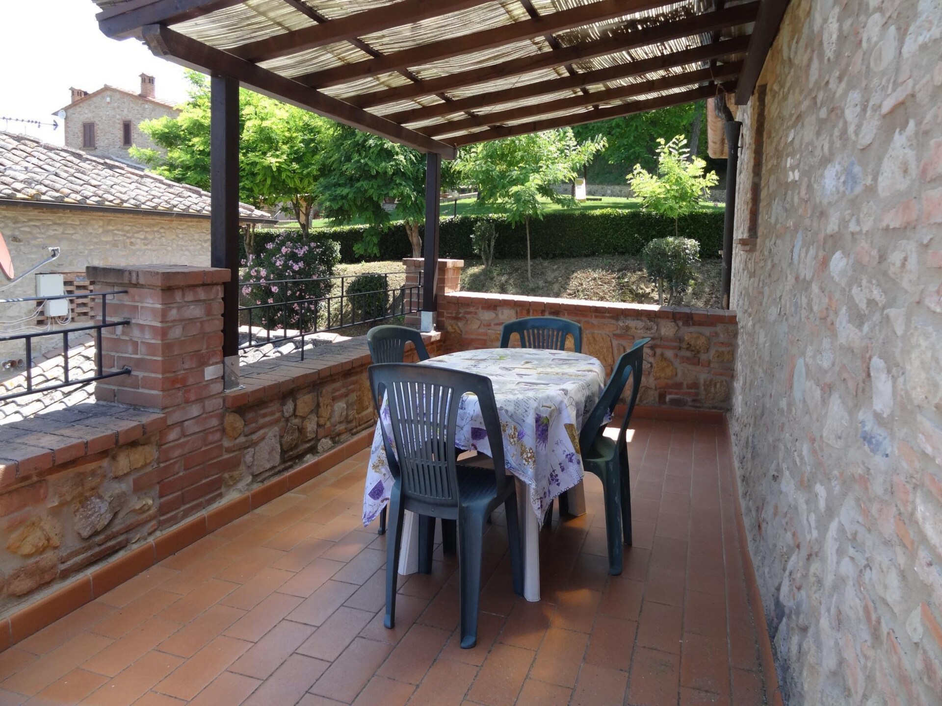 Rustiek appartement met zwembad en panoramisch uitzicht bij Volterra - foto 10