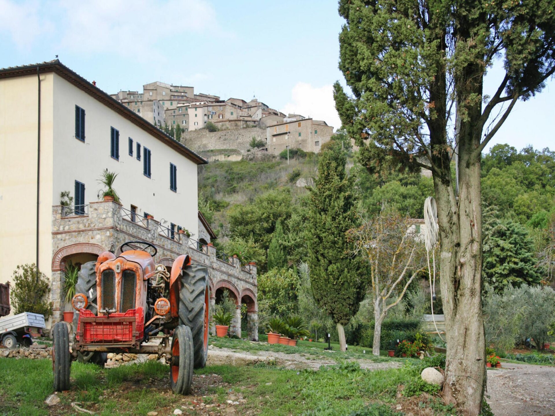 Rustiek appartement tussen wijngaarden bij Chiusdino, Toscane - foto 20