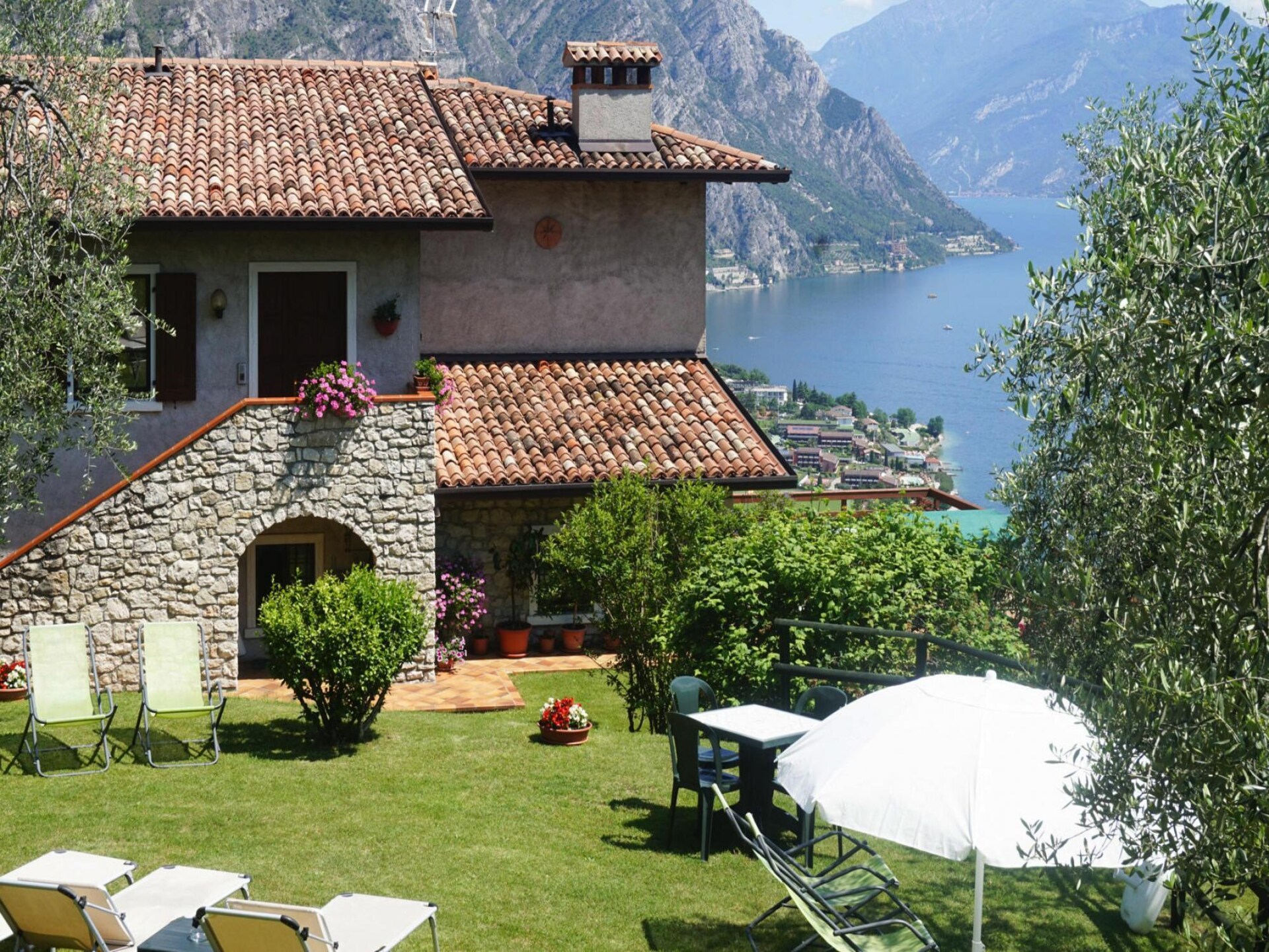 Romantisch appartement met meerzicht in Limone sul Garda - foto 1