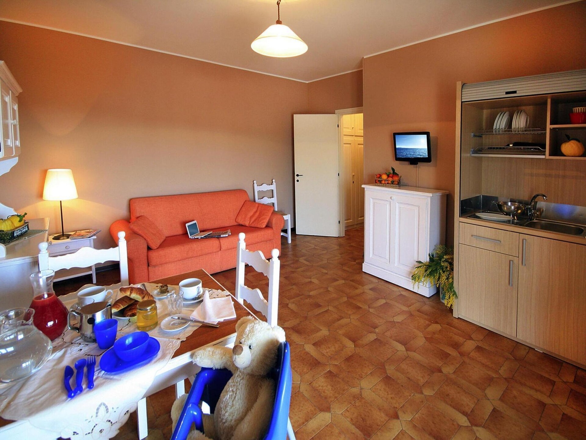 Knus appartement voor 5 op vakantiepark bij San Bartolomeo al Mare - foto 3