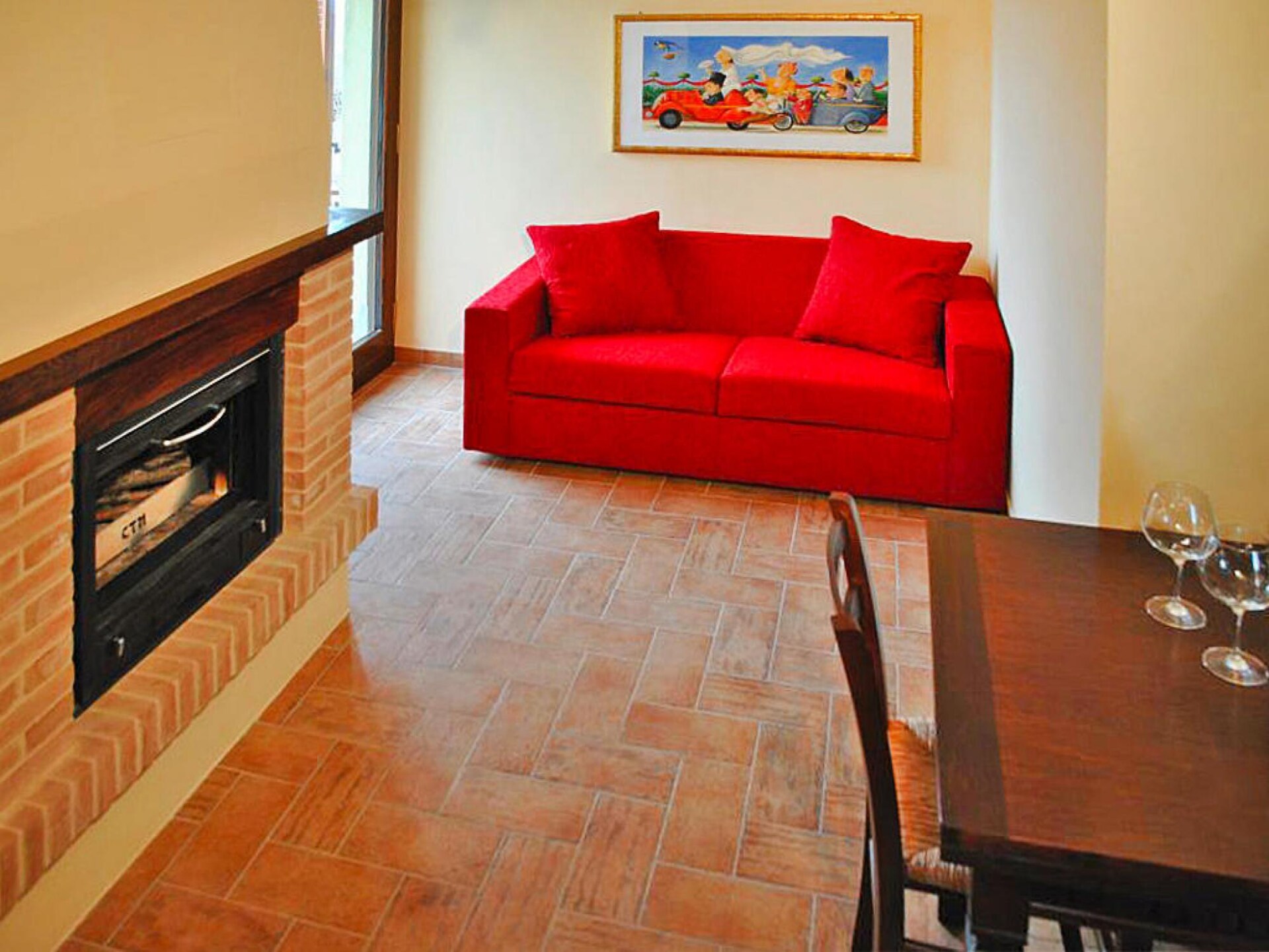 Agriturismo La Filomena Montefortino - Appartement l'Infinito met zwembad - foto 11