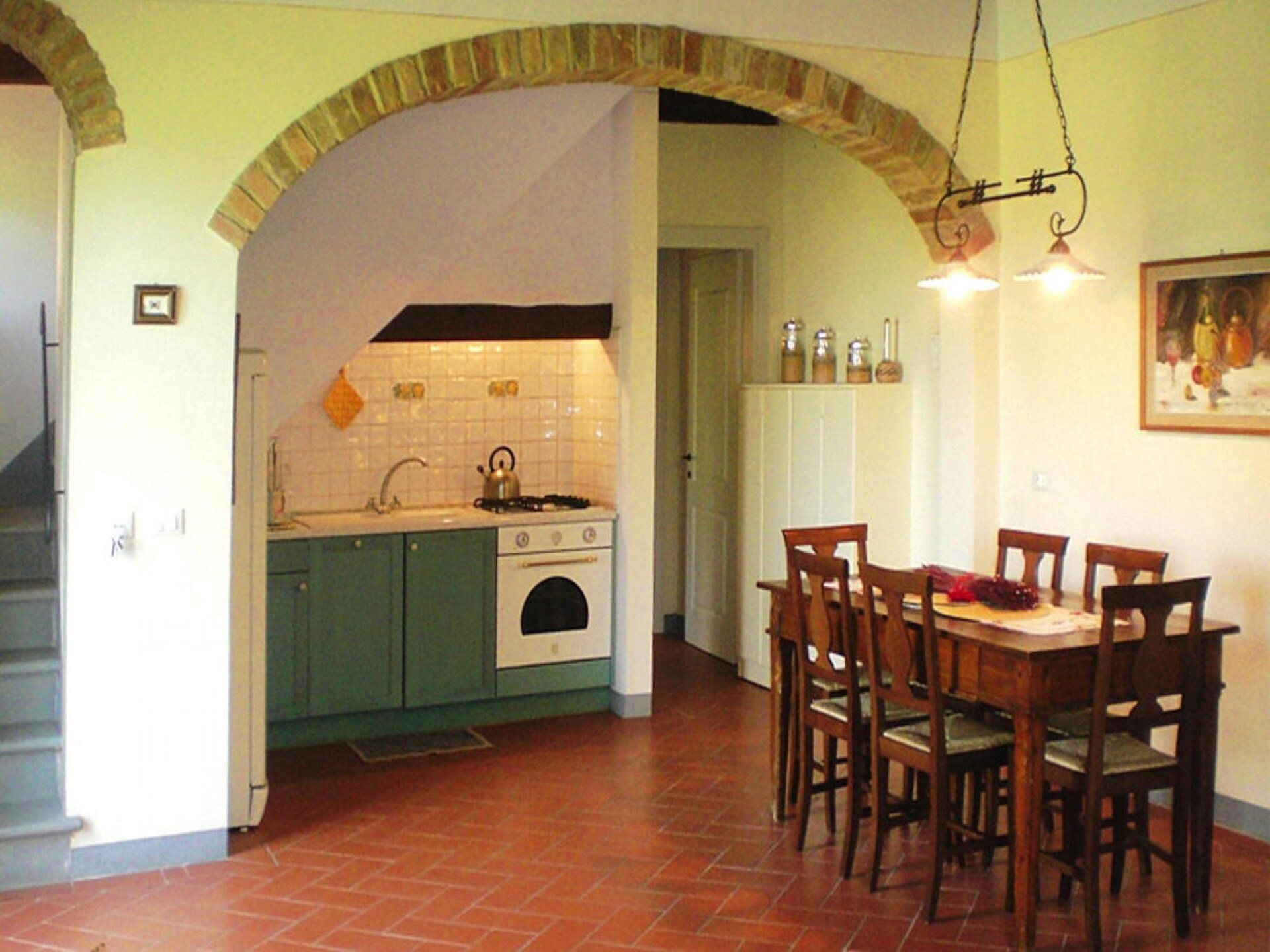 Ruim Toscaans appartement voor 6 personen in Gambassi Terme - foto 5