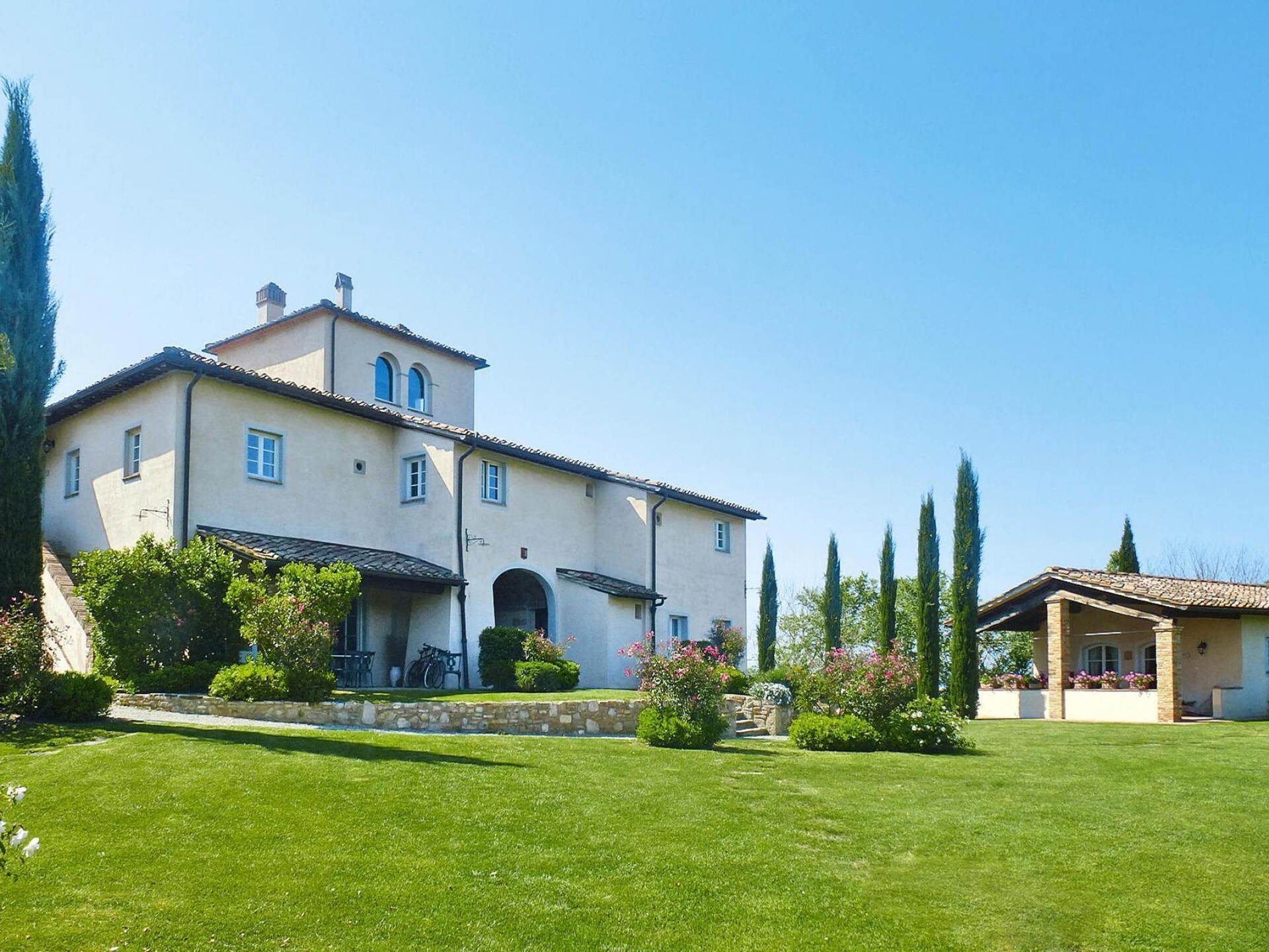 Ruim Toscaans appartement voor 6 personen in Gambassi Terme - foto 2