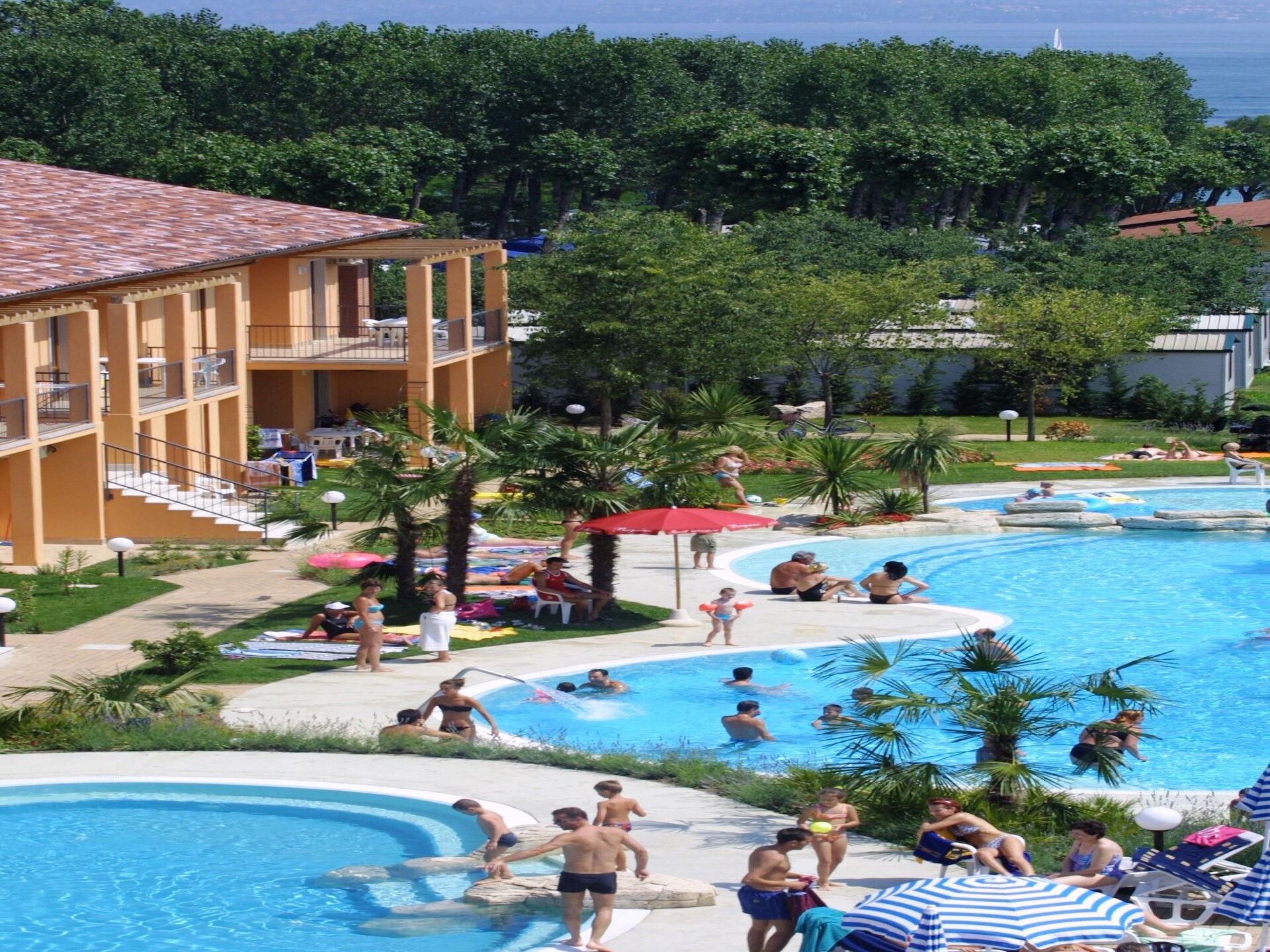Appartement voor 7 aan het Gardameer op park Bella Italia in Peschiera - foto 21