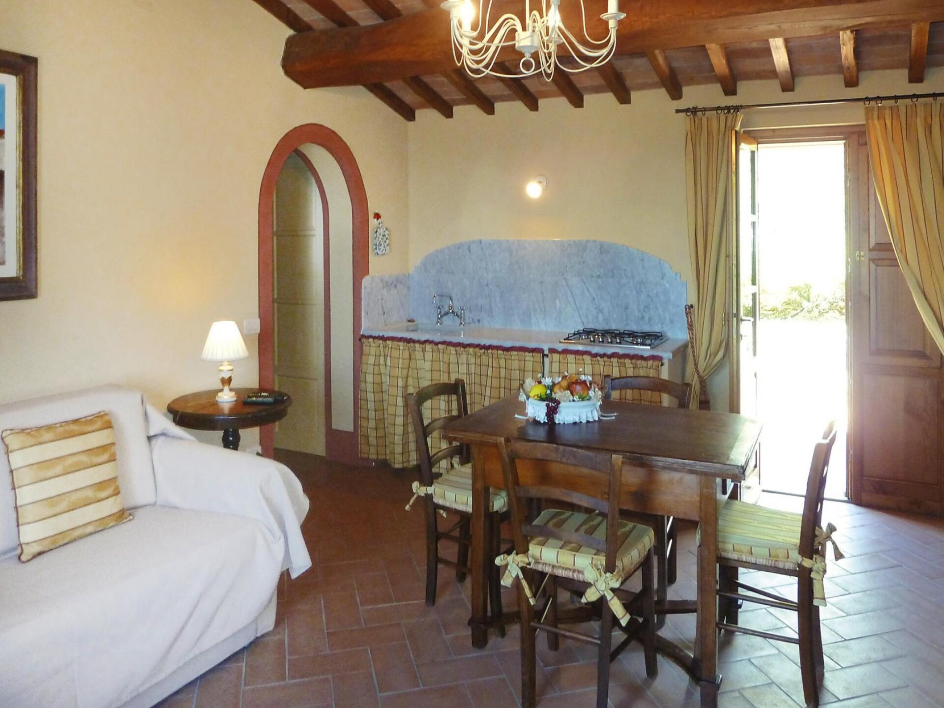 Stijlvol appartement voor 4 in Toscaanse heuvels met zwembad bij Pisa - foto 8