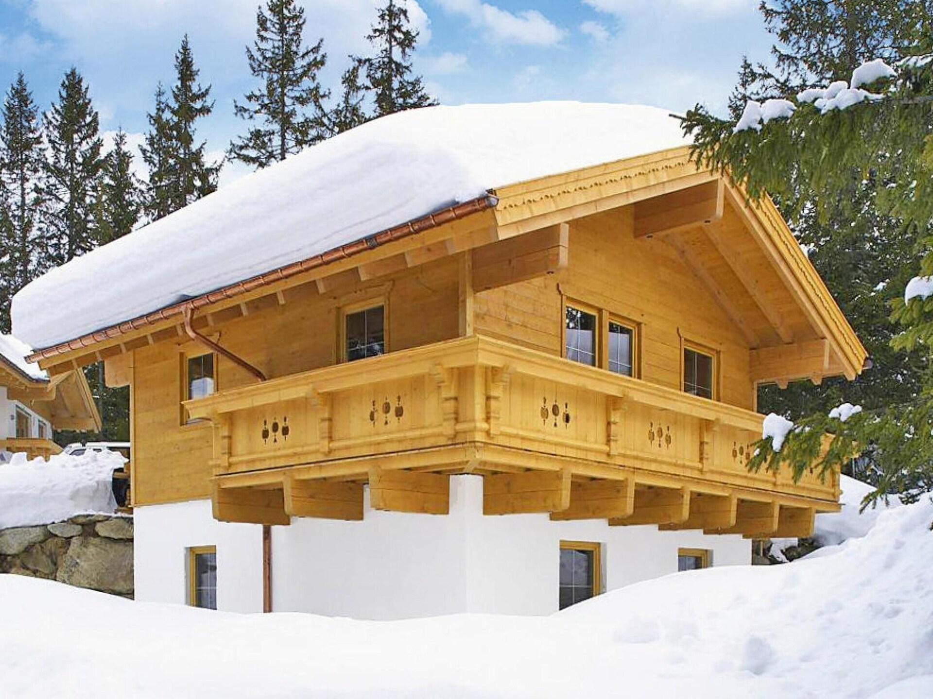 Chalet Max: Rustiek chalet aan de golfbaan in Hochkrimml voor 8 personen - foto 36