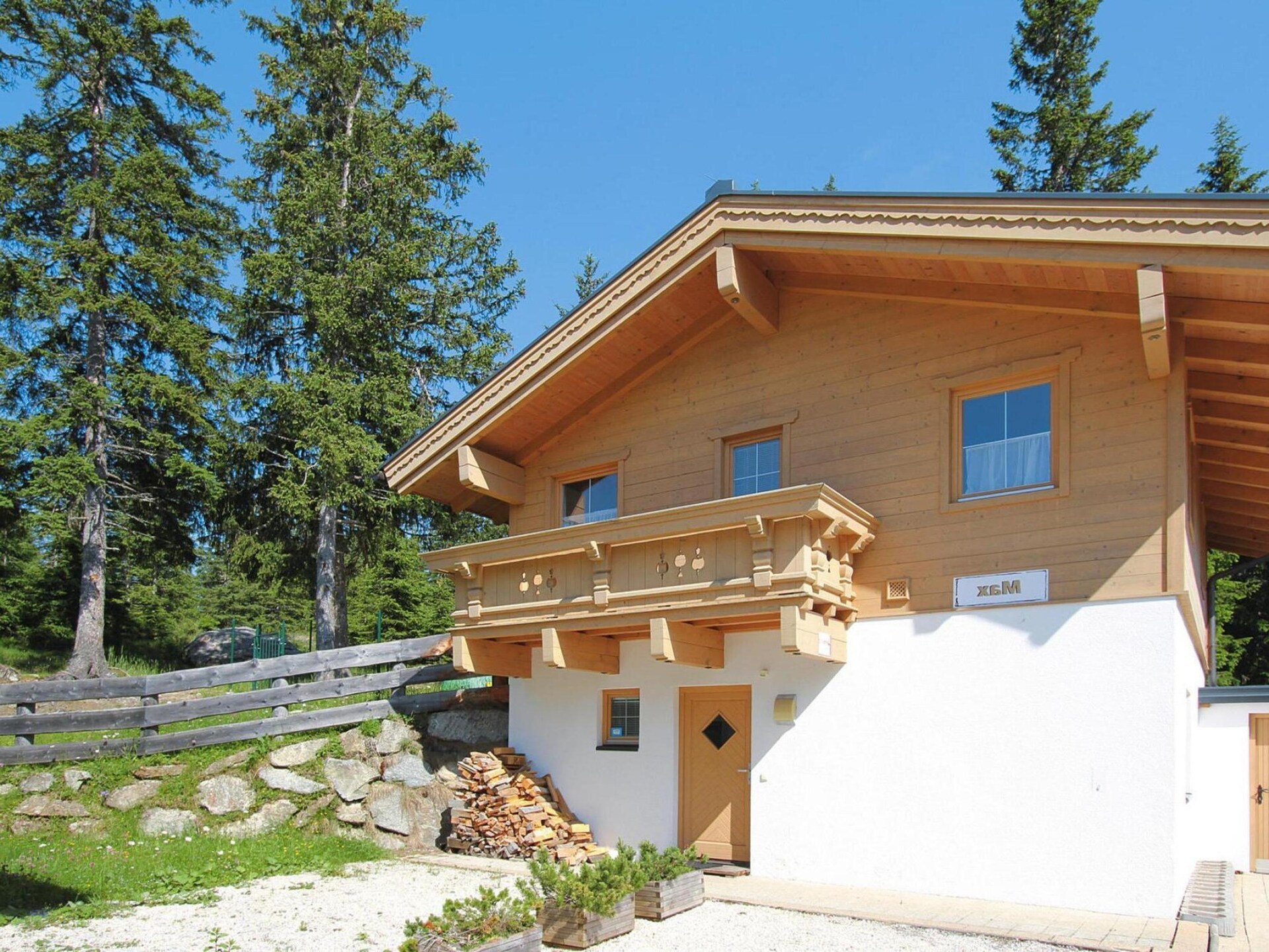 Chalet Max: Rustiek chalet aan de golfbaan in Hochkrimml voor 8 personen - foto 7