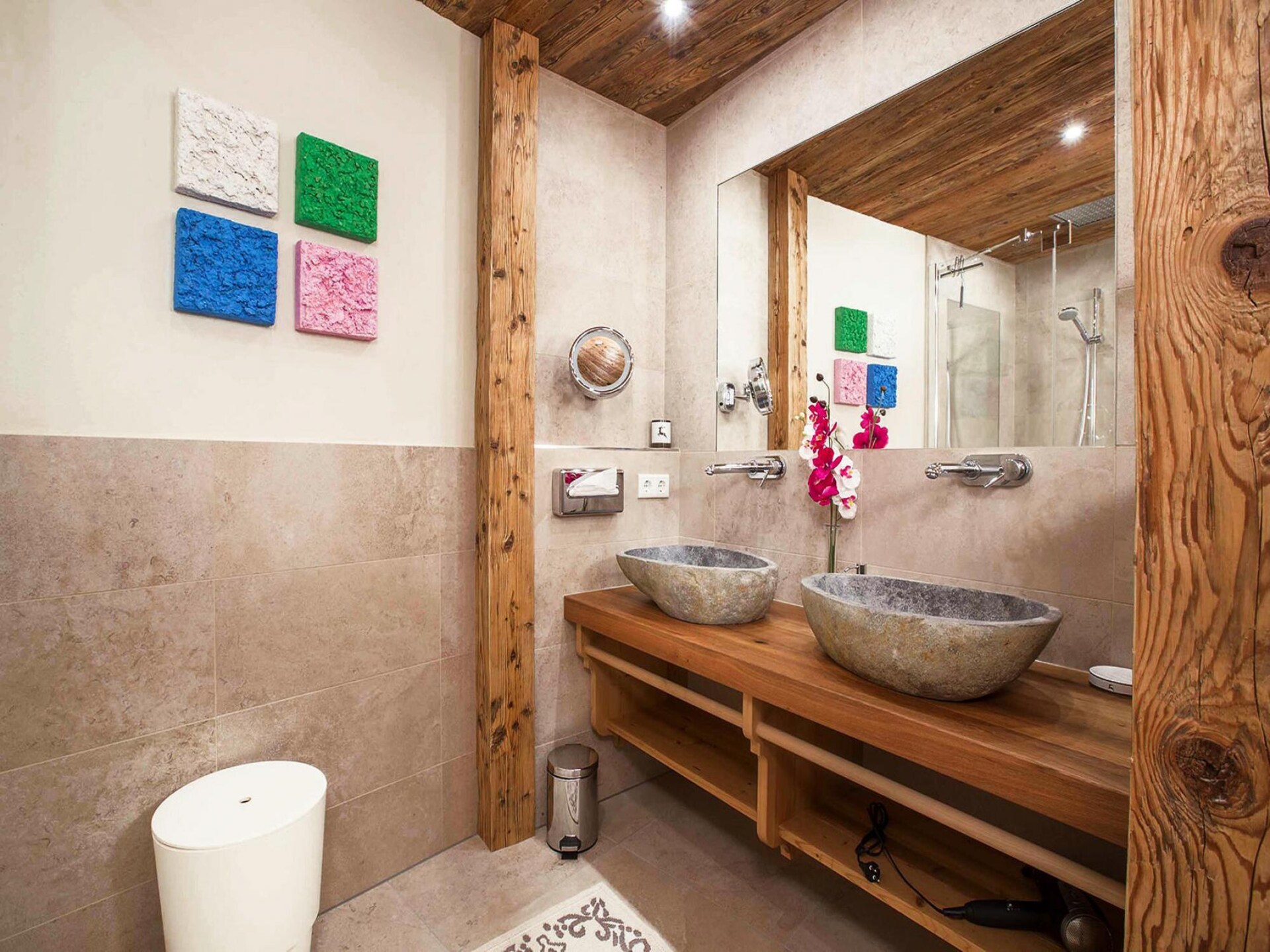 Chalet Edelweißalm: Luxe & SPA met panoramisch uitzicht in Königsleiten - foto 11