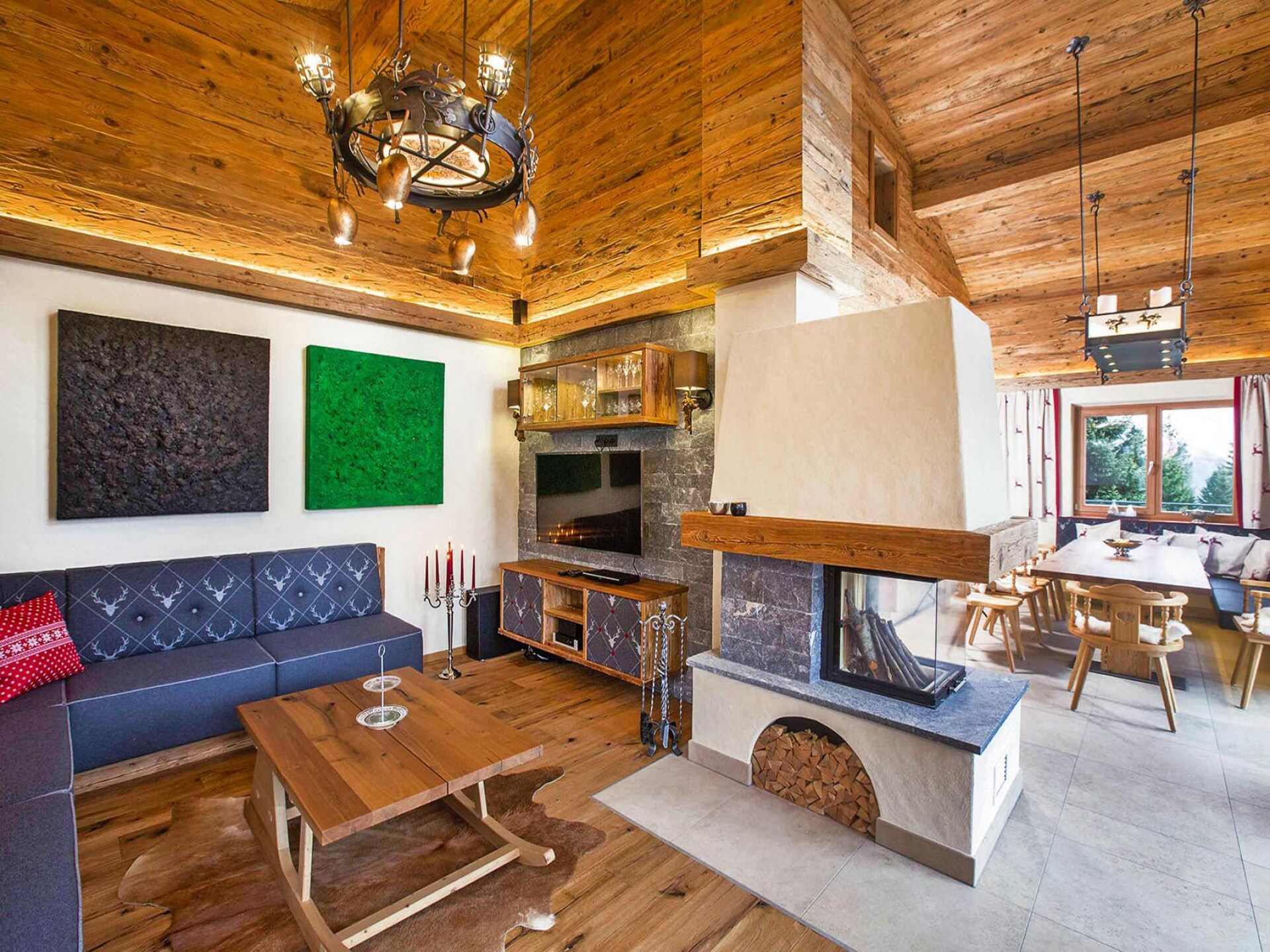 Chalet Edelweißalm: Luxe & SPA met panoramisch uitzicht in Königsleiten - foto 12