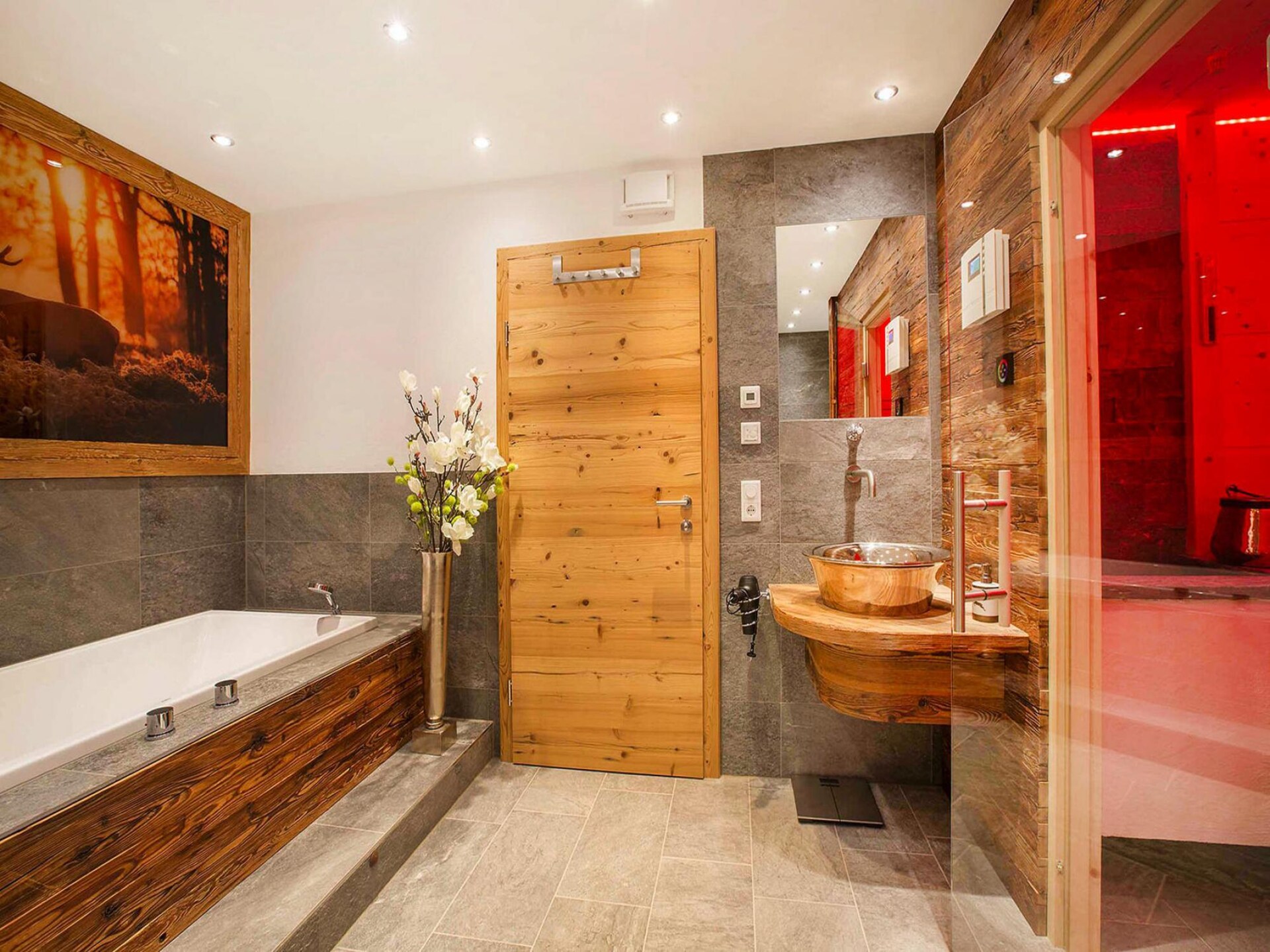 Chalet Edelweißalm: Luxe & SPA met panoramisch uitzicht in Königsleiten - foto 16