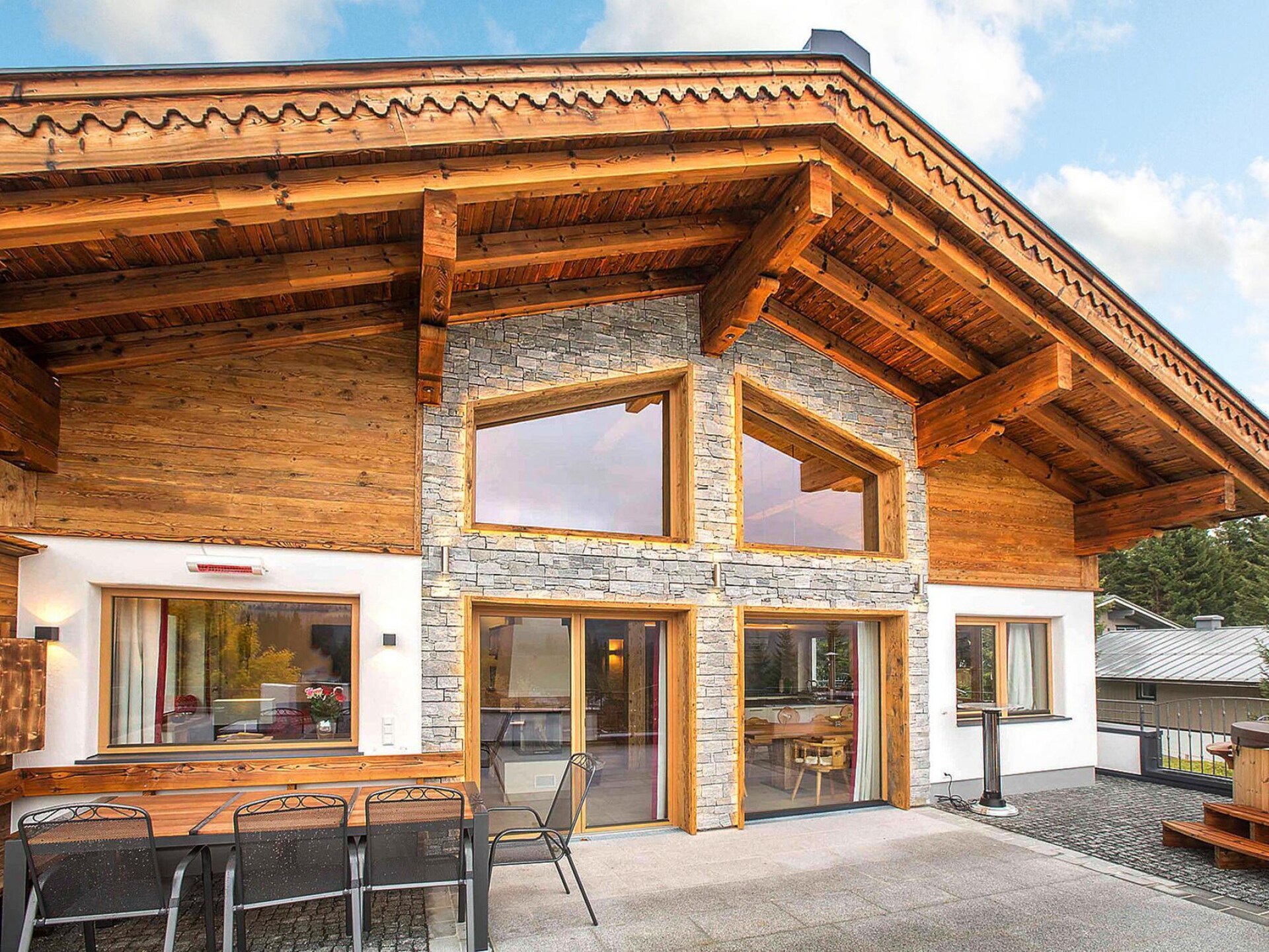 Chalet Edelweißalm: Luxe & SPA met panoramisch uitzicht in Königsleiten - foto 25