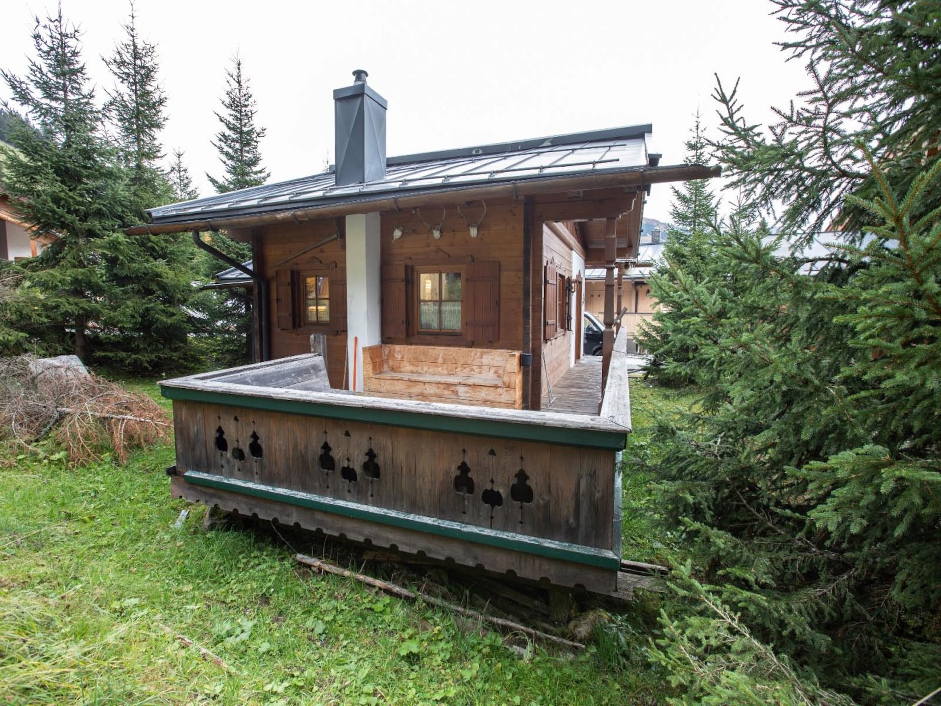 Vrijstaand chalet Munterhütte aan de bosrand bij Königsleiten - foto 2