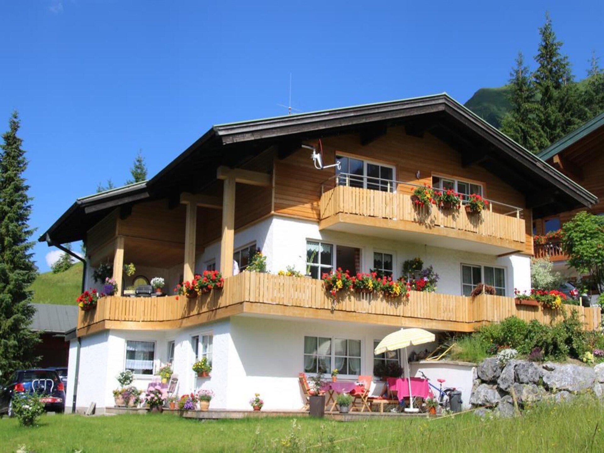 Chalet Bärlerhof: Zonnig appartement met panoramisch uitzicht in Königsleiten - foto 31