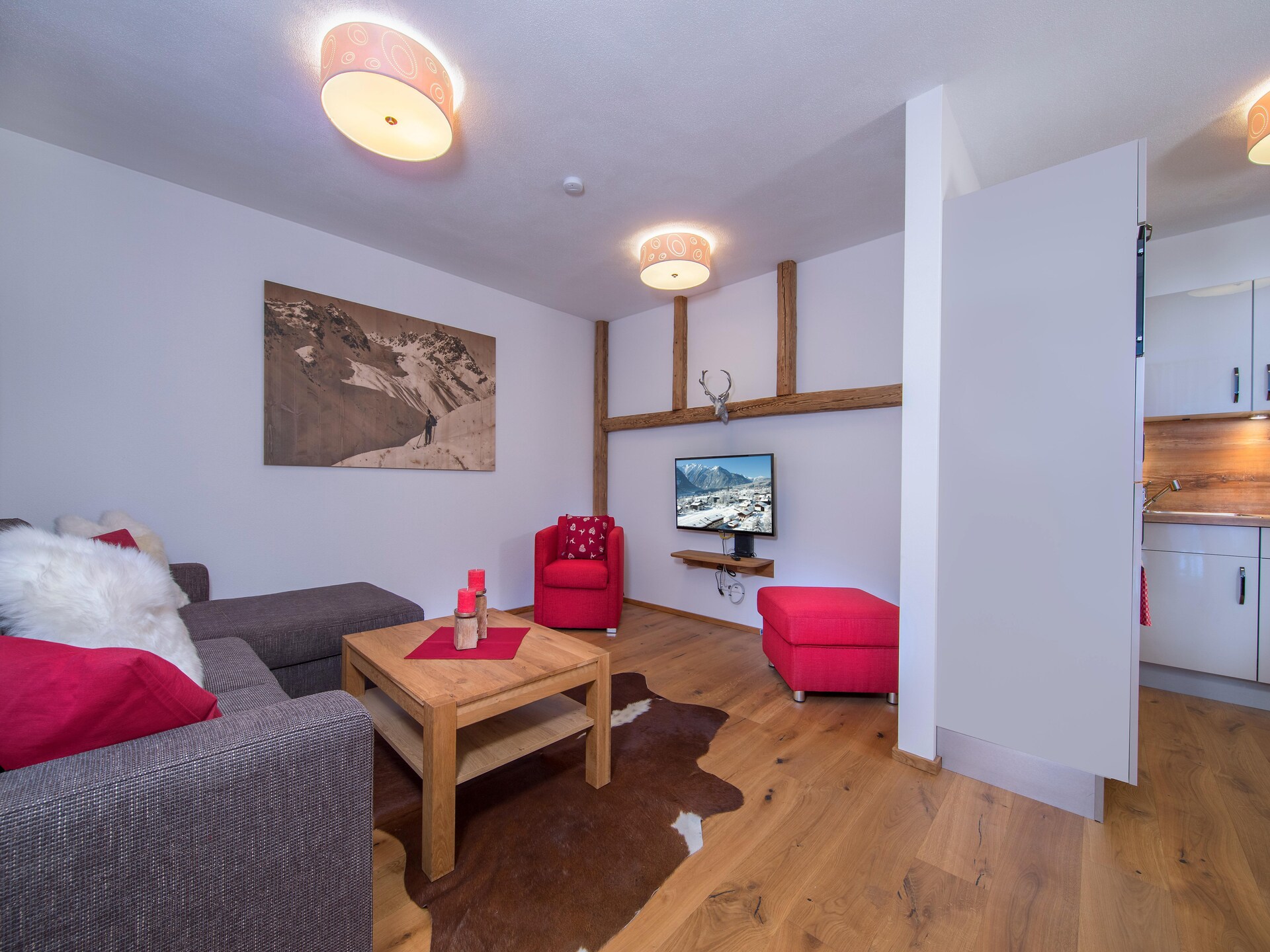 Ruim appartement voor 8 personen direct aan de Wildkogelbahn - foto 3