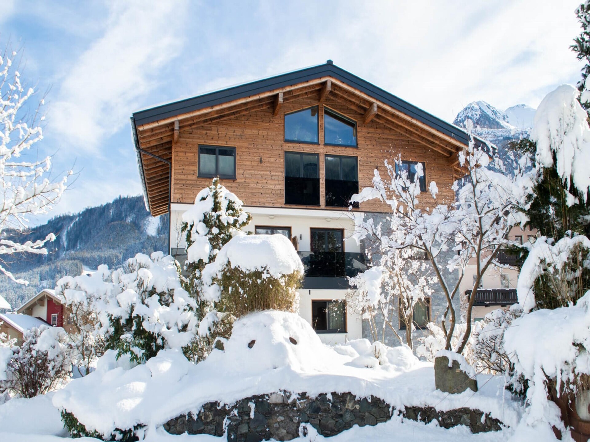 Baderhäusl: Modern appartement met wellness in hartje Bramberg am Wildkogel - foto 35