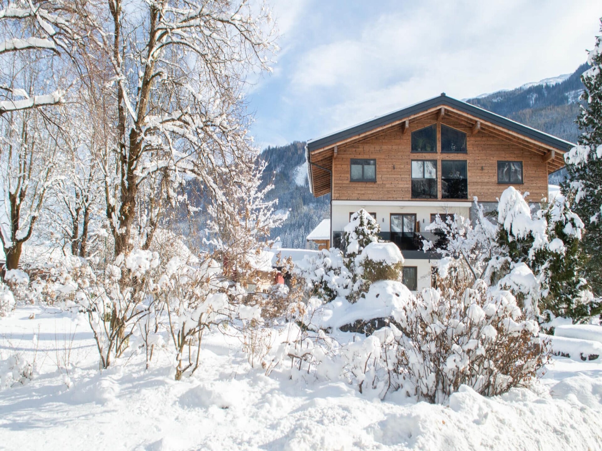Baderhäusl: Modern appartement met wellness in hartje Bramberg am Wildkogel - foto 38