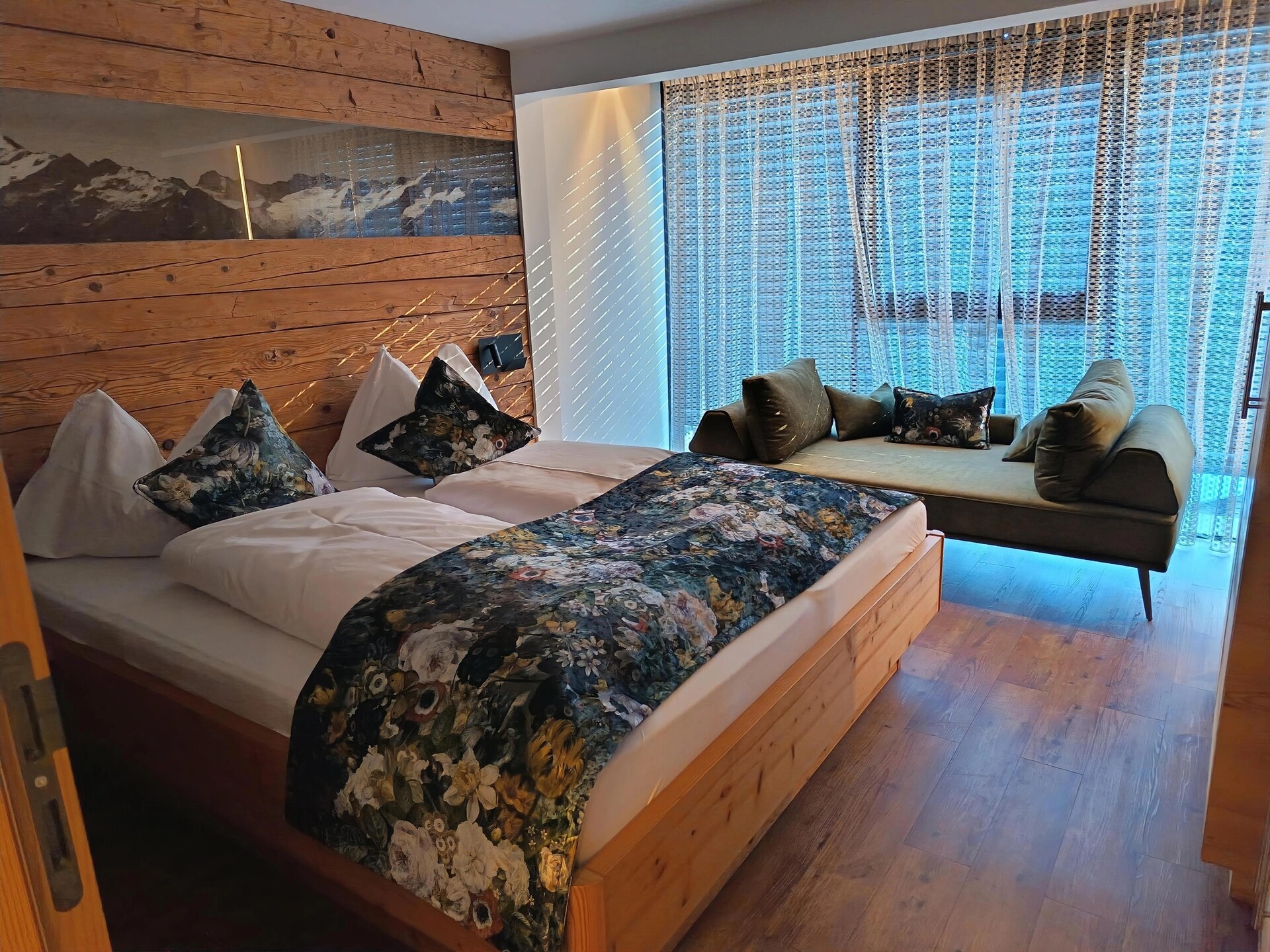 Rustiek appartement met bergzicht & wellness aan de golfbaan in Neukirchen - foto 4