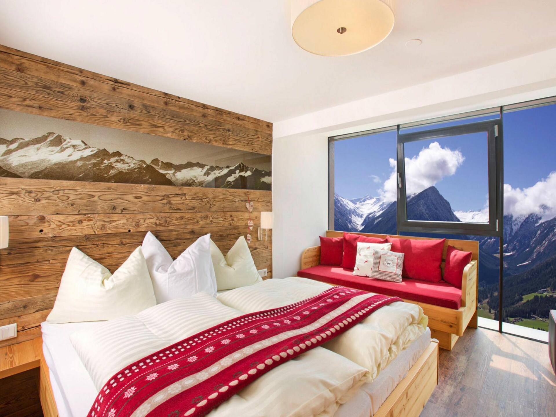 Appartement Tauernfenster: 7-persoons met balkon aan de golfbaan in Neukirchen - foto 4