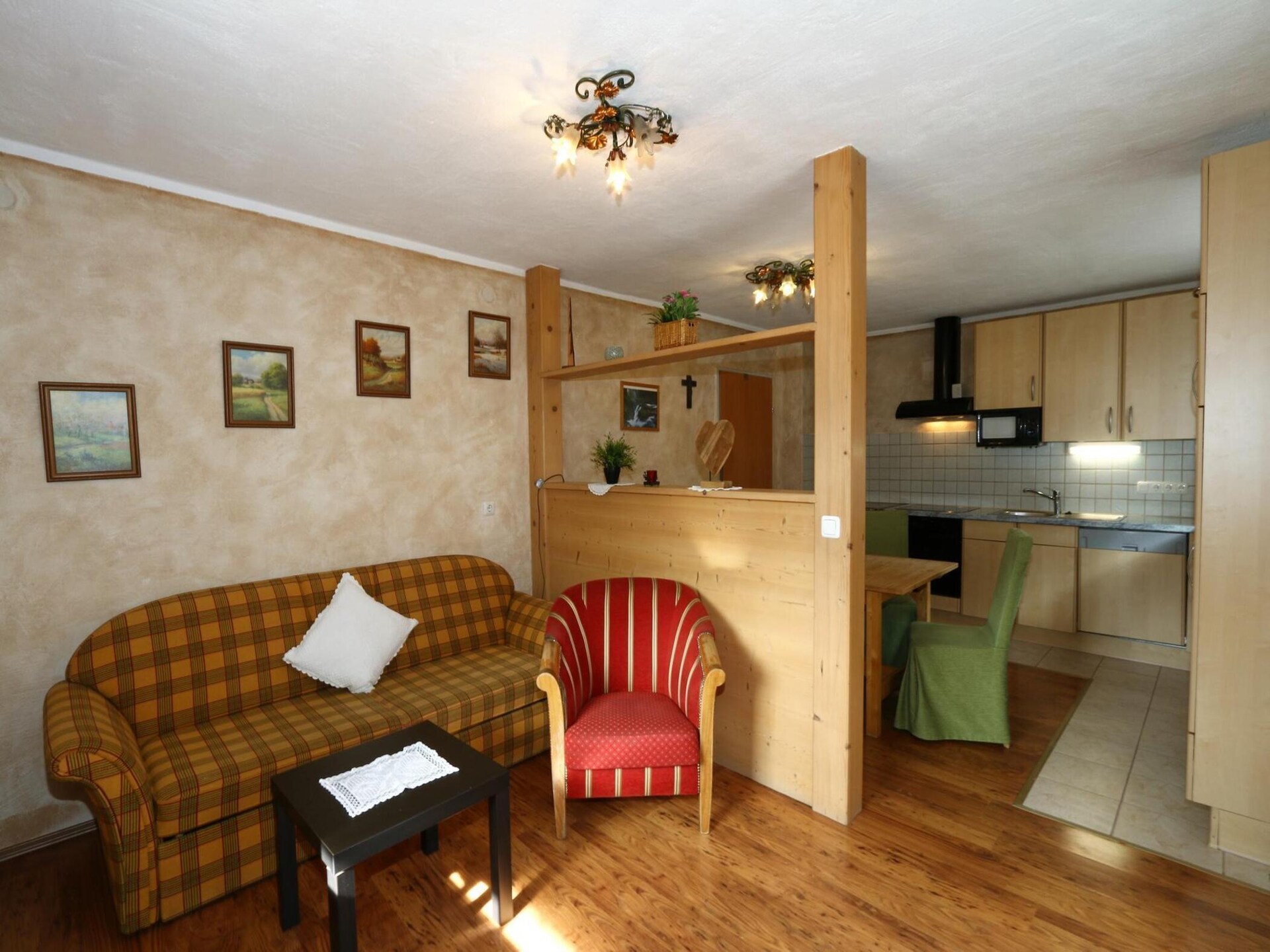 Ruim appartement voor 8 personen met panoramisch uitzicht in Großarl - foto 8