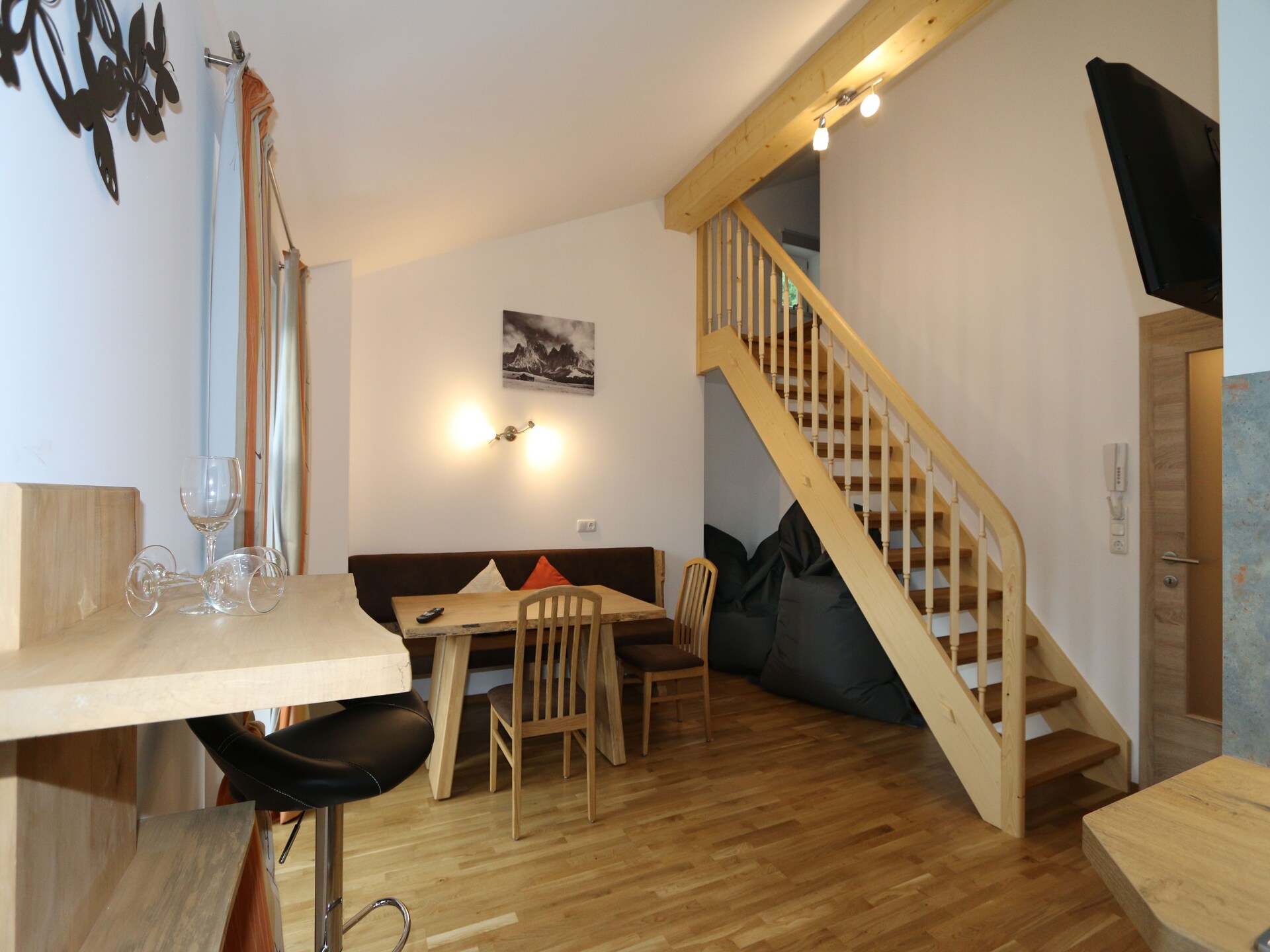 Modern appartement Ferienwohnung Klausner Lena met panoramisch uitzicht in Bramberg - foto 2