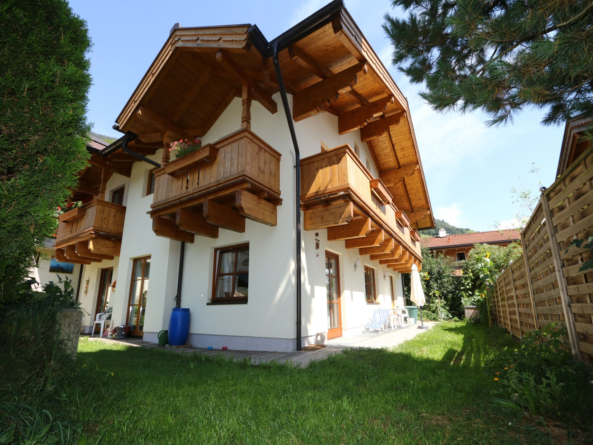 Modern appartement Ferienwohnung Klausner Lena met panoramisch uitzicht in Bramberg - foto 1