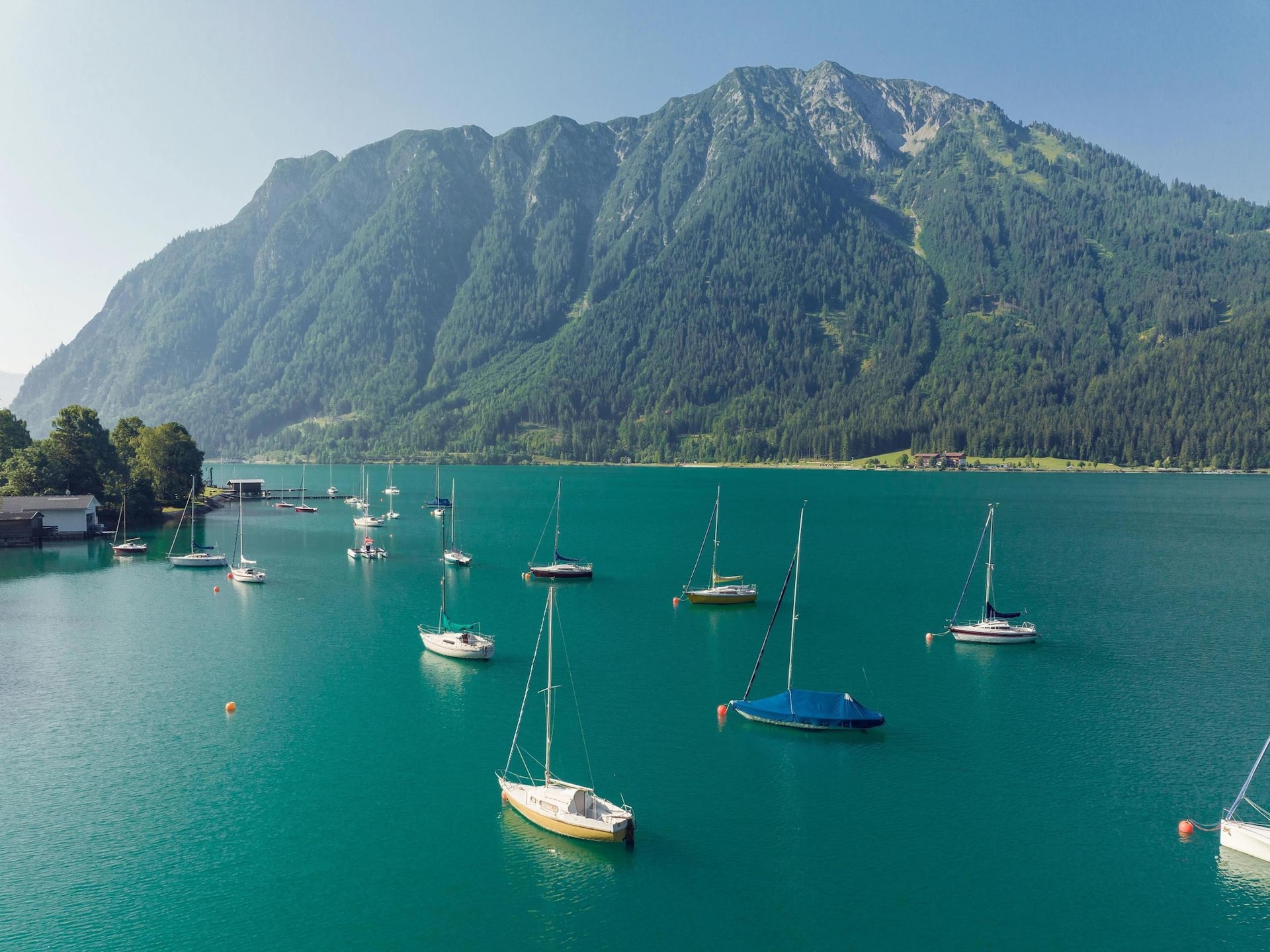 Knus appartement aan de Achensee met uitzicht op bergen en meer - foto 23