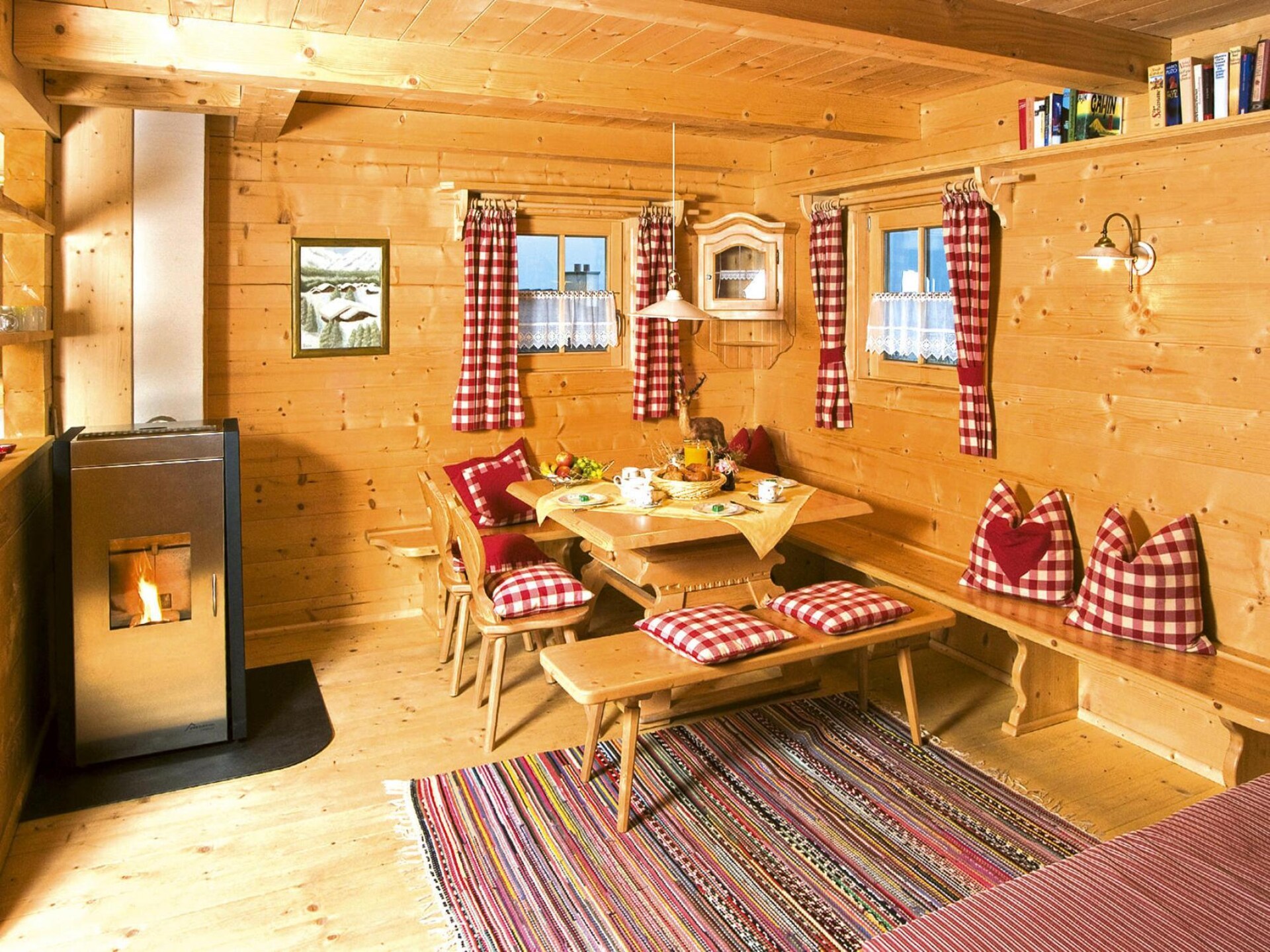 Vrijstaand chalet voor 4 aan de bosrand bij Neukirchen met zwembad - foto 7