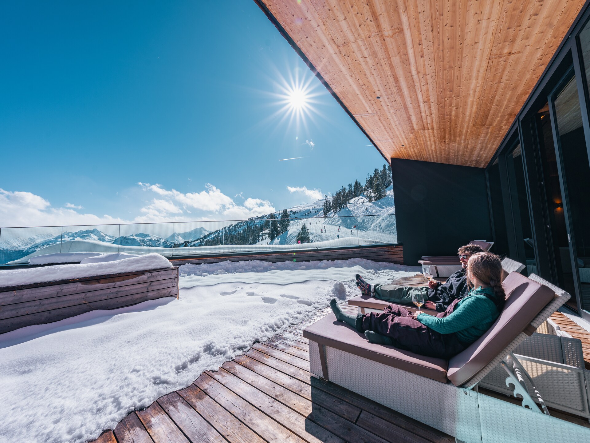 Bergkristall loft direct aan de piste met sauna en panoramisch uitzicht - foto 17
