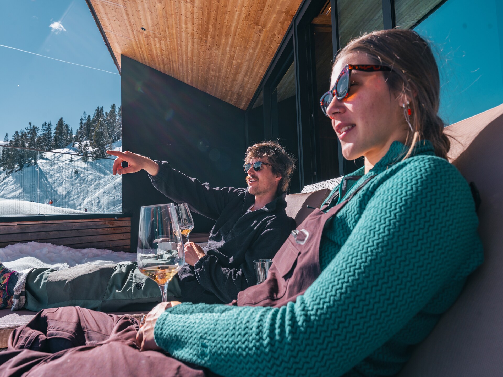 Bergkristall loft direct aan de piste met sauna en panoramisch uitzicht - foto 22