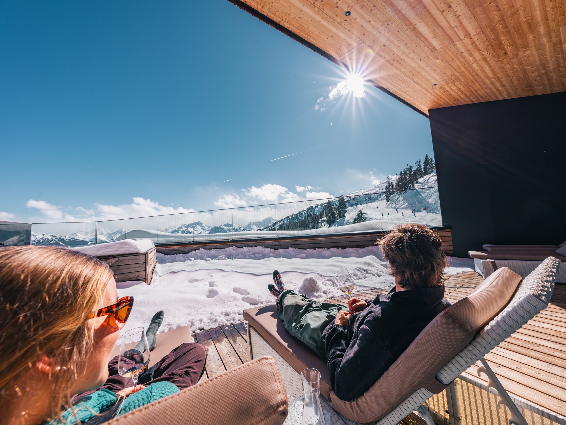 Bergkristall loft direct aan de piste met sauna en panoramisch uitzicht - foto 18