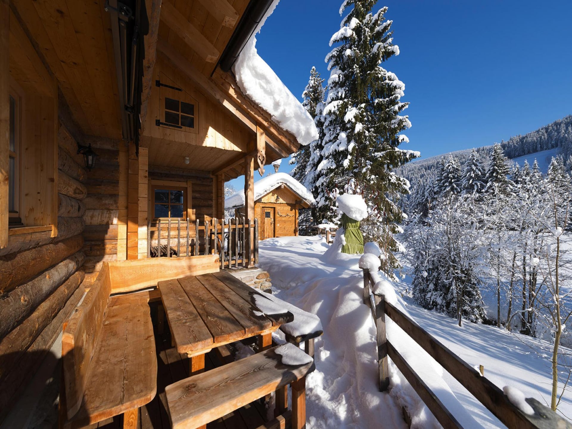 Ruim houten chalet voor 8 personen in St. Martin am Tennengebirge - foto 37