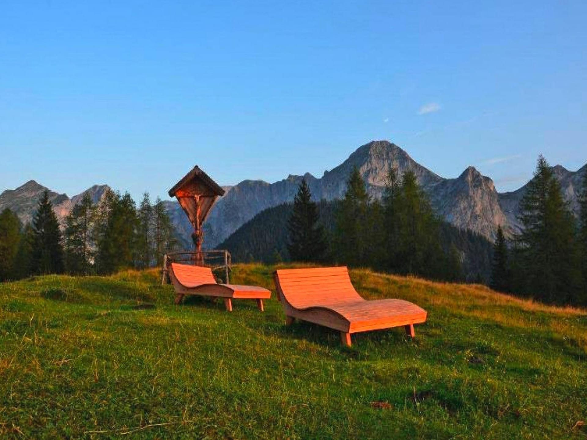 Ruim houten chalet voor 8 personen in St. Martin am Tennengebirge - foto 26