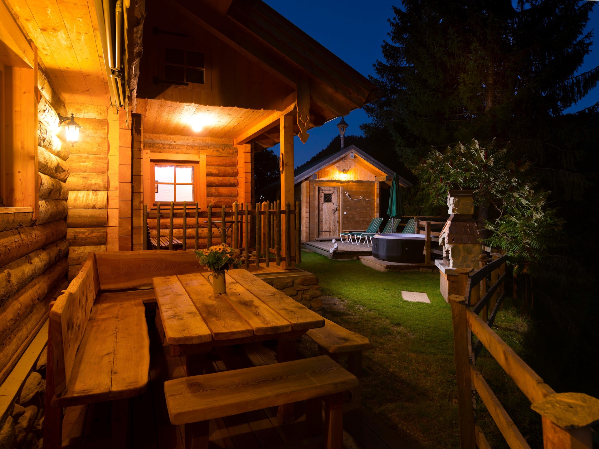 Ruim houten chalet voor 8 personen in St. Martin am Tennengebirge - foto 25